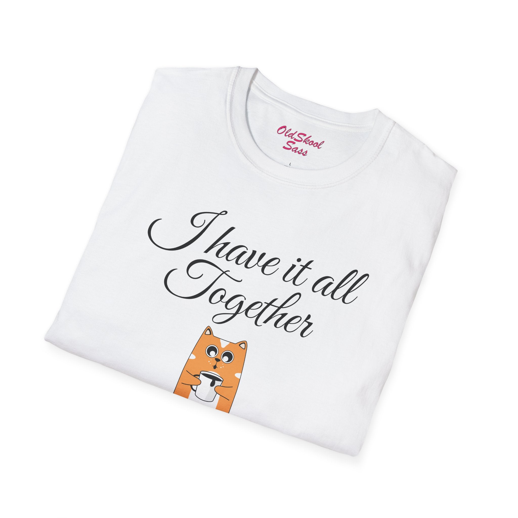 Funny Cat T-Shirt, Unisex Tee, Gift for Cat Lovers, Birthday Present, Humor Apparel, Casual Wear