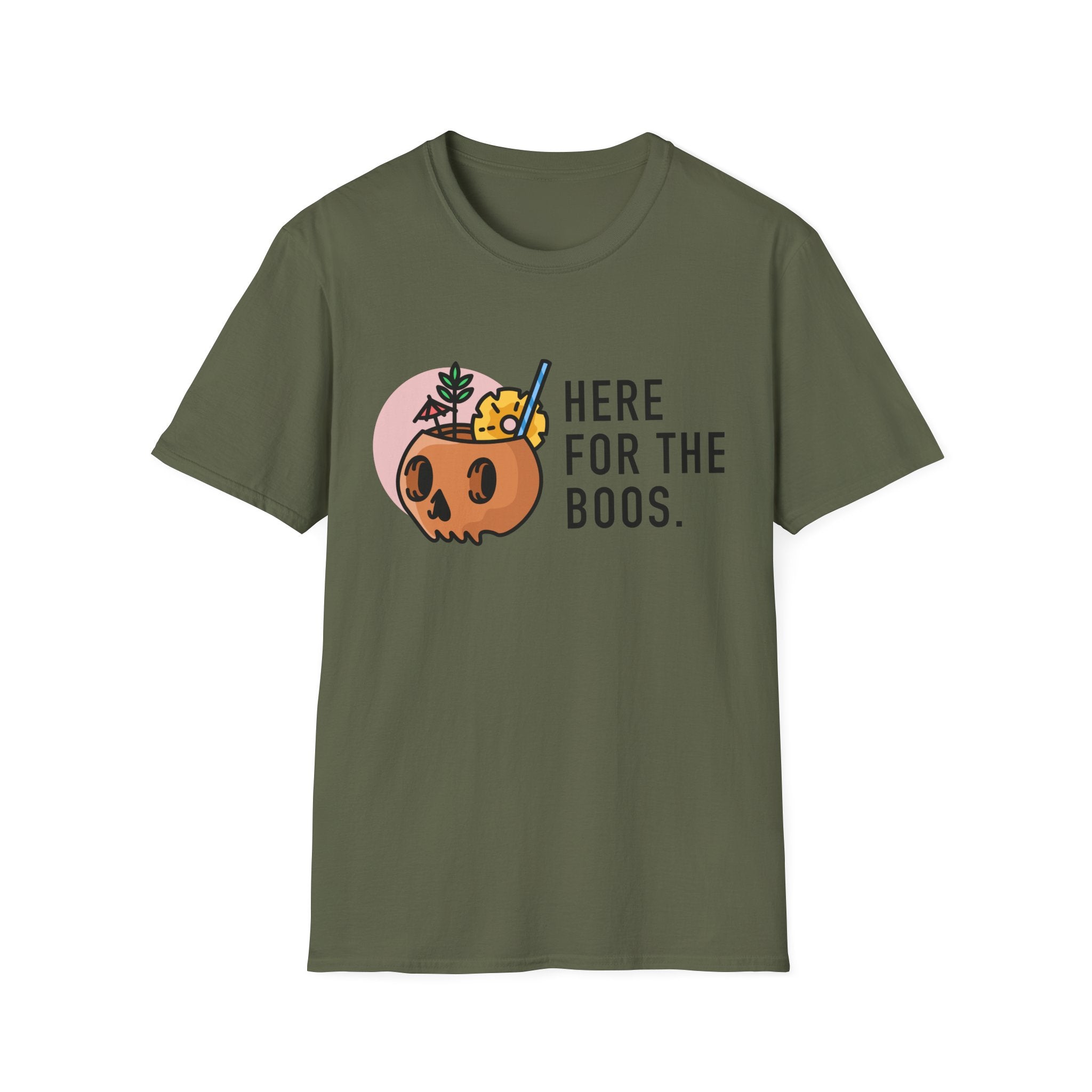 Halloween Vibes T-Shirt, Casual Halloween Shirt, Fall Fashion Tee, Cute Graphic T-Shirt, Unisex Halloween Apparel