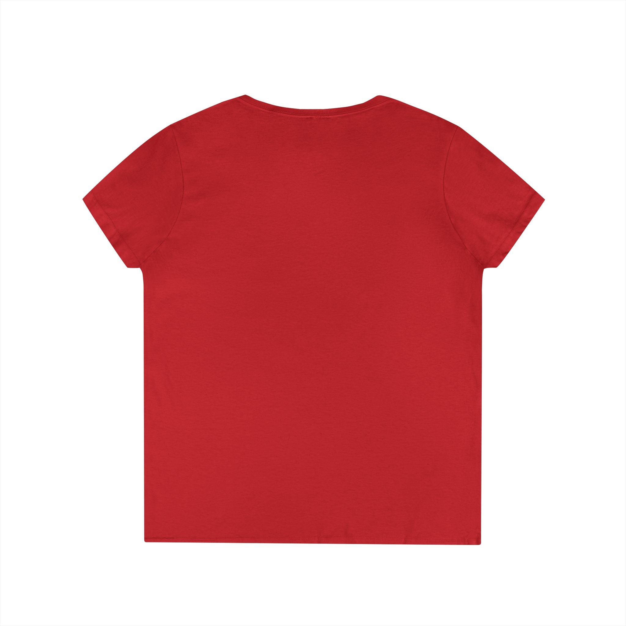 Grinch-Themed Ladies' V-Neck T-Shirt | Festive Holiday Apparel, Christmas Gift, Family Gatherings, Cozy Winter Style, Cute Holiday Tee