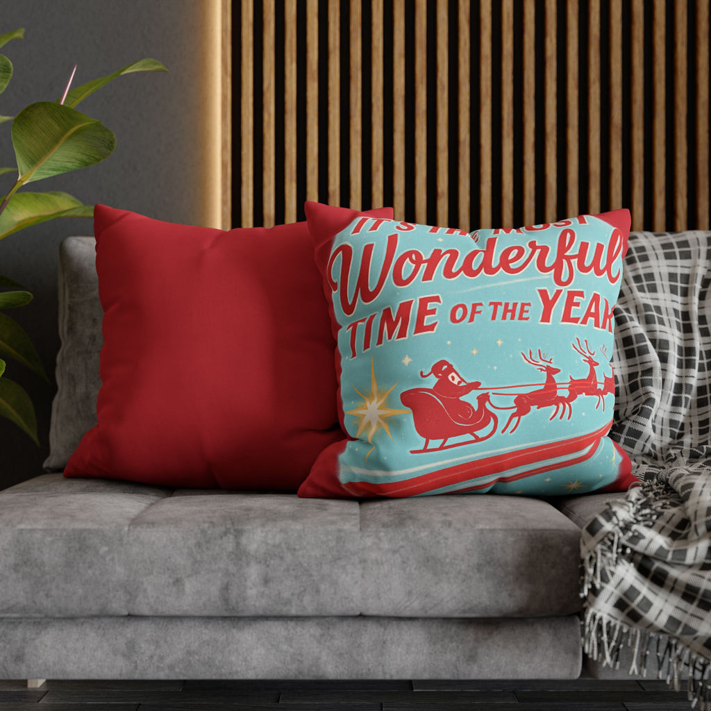 Festive Holiday Pillow
