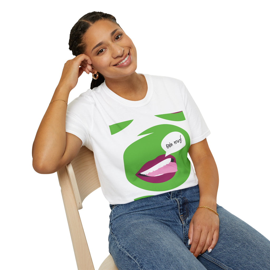 Bold Graphic Tee with Fun Design, Unisex Casual T-Shirt, Pop Art Style Apparel, Great for Summer Outings, Gift for Friends
