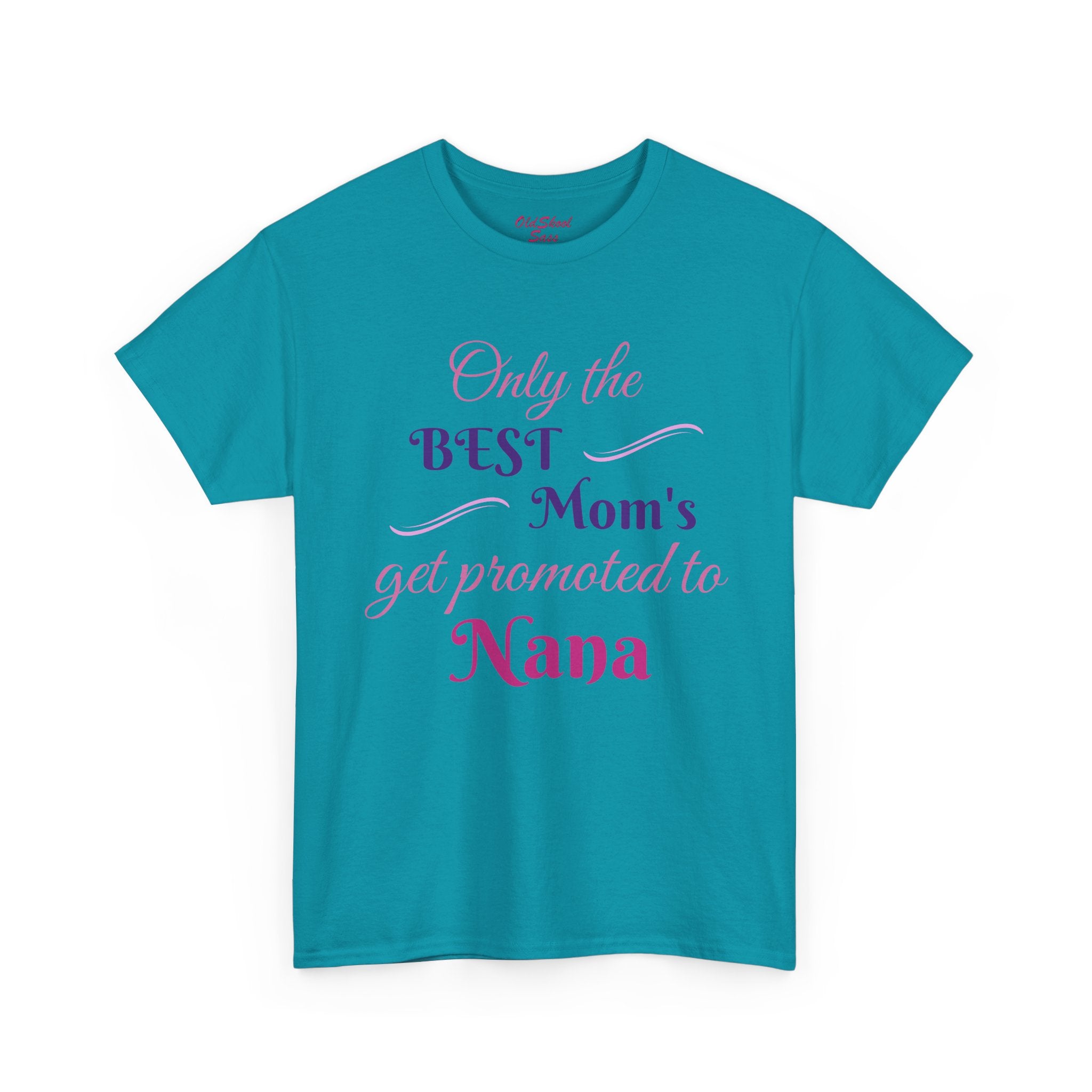 Best Mom's Promotion Tee, Gift for New Nana, Mother's Day T-Shirt, Celebration Shirt, Family Reunion Wear