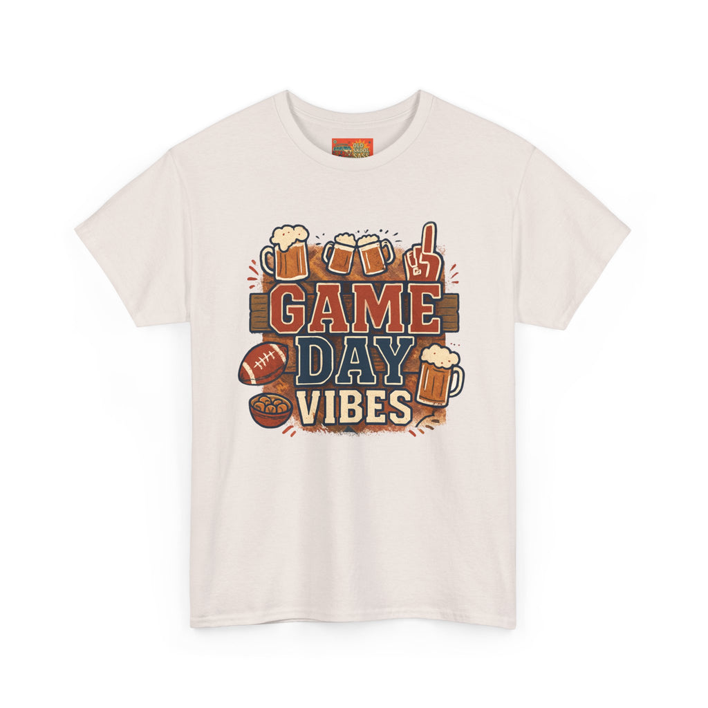 Game Day Vibes Unisex Cotton Tee, Sports T-Shirt, Casual Wear, Tailgating Gear, Game Watch Party Shirt, Gift for Sports Fans