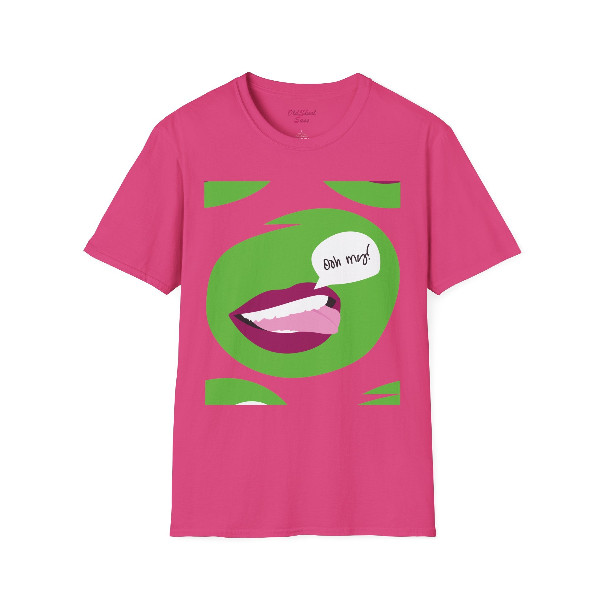 Bold Graphic Tee with Fun Design, Unisex Casual T-Shirt, Pop Art Style Apparel, Great for Summer Outings, Gift for Friends