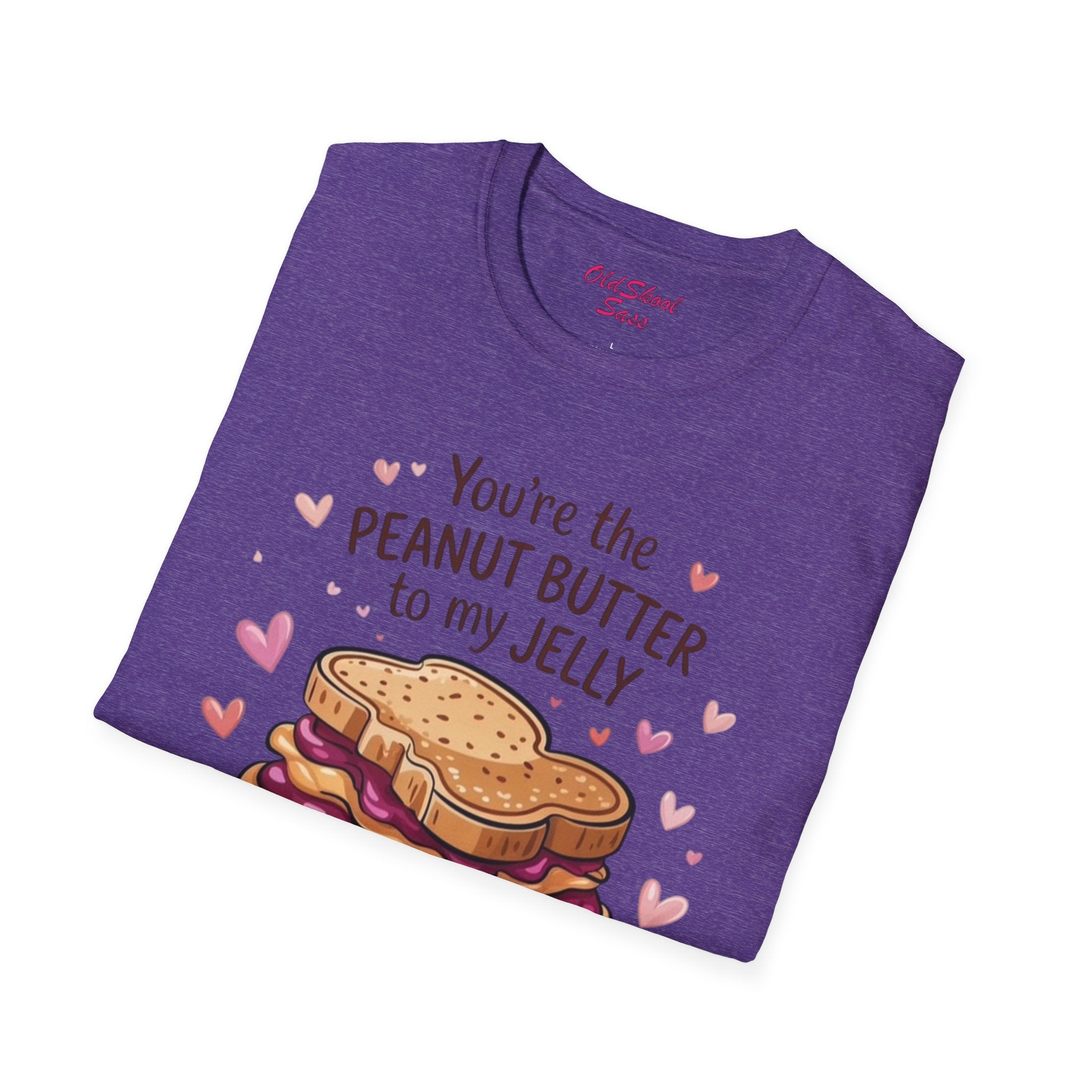 Cute Peanut Butter and Jelly Couple T-Shirt, Valentine's Day Gift, Sweet Relationship Tee, Fun Food Lovers Shirt, Unisex Graphic Top