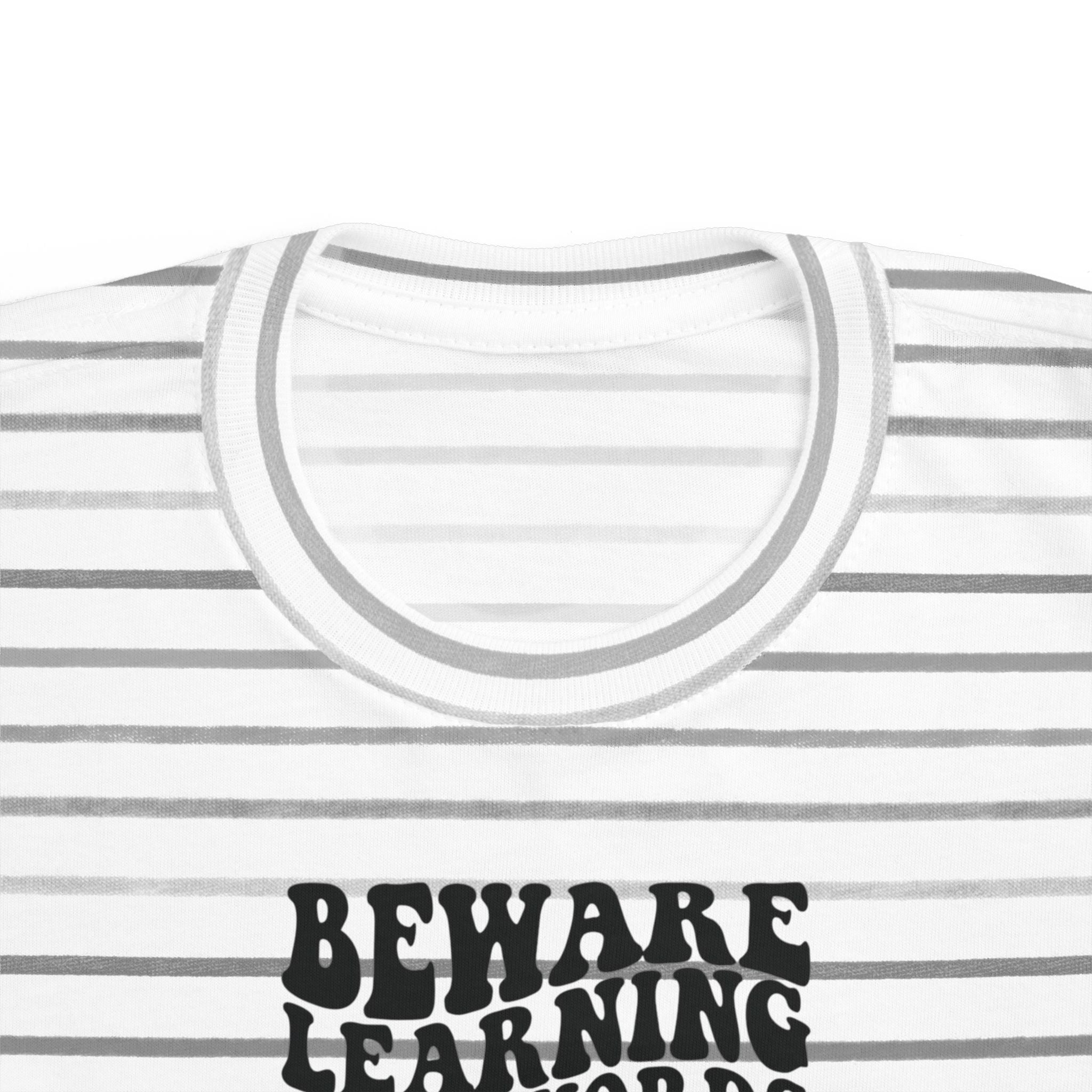 Beware Toddler T-Shirt - Beware Learning Bad Words, Cute Kids Tee, Funny Toddler Gift, Trendy Kids Apparel, Playful T-Shirt