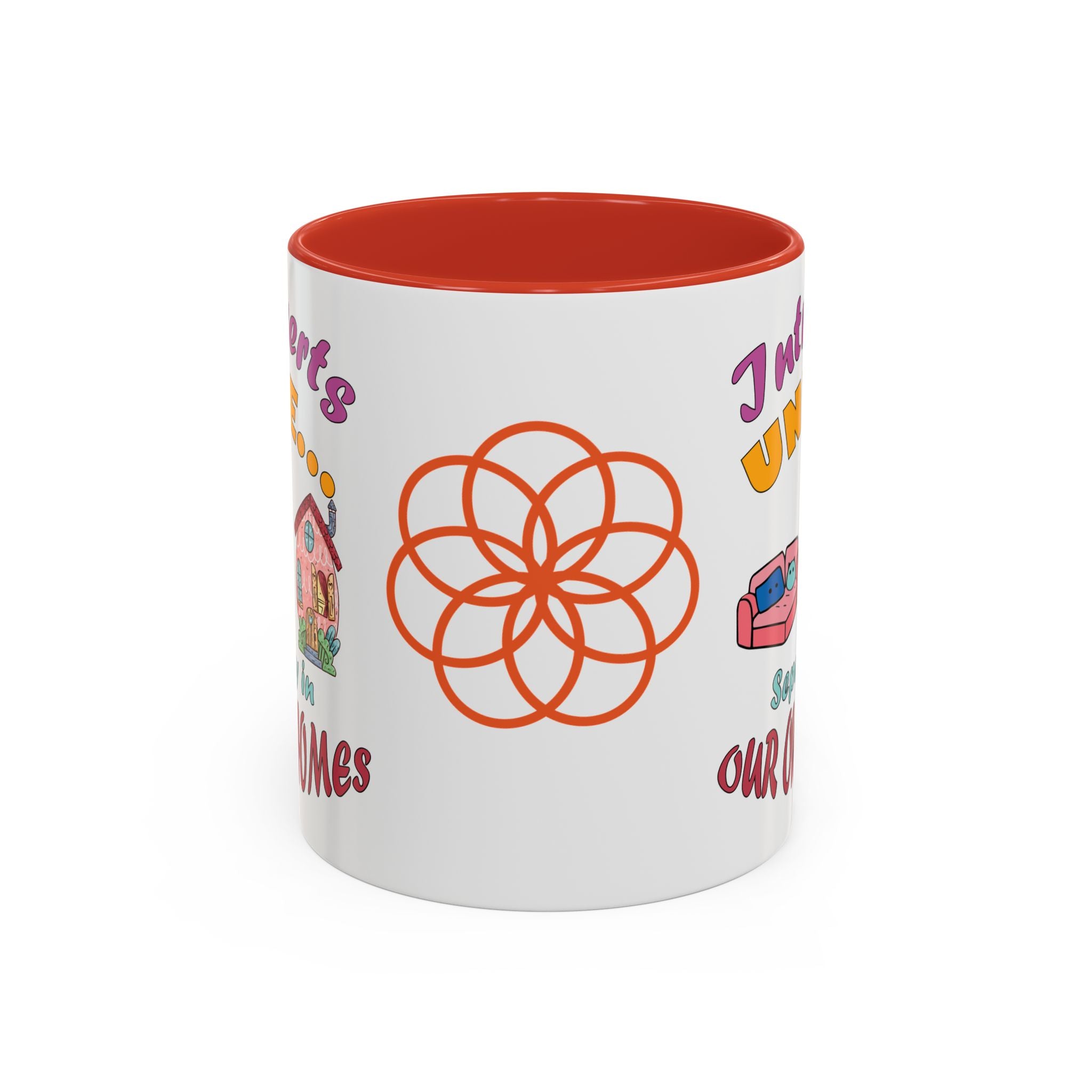 Introverts Unite Coffee Mug | Black Accent Mug for Coffee Lovers | Perfect Gift for Introverts | Home Office Decor | Fun Mug for Tea