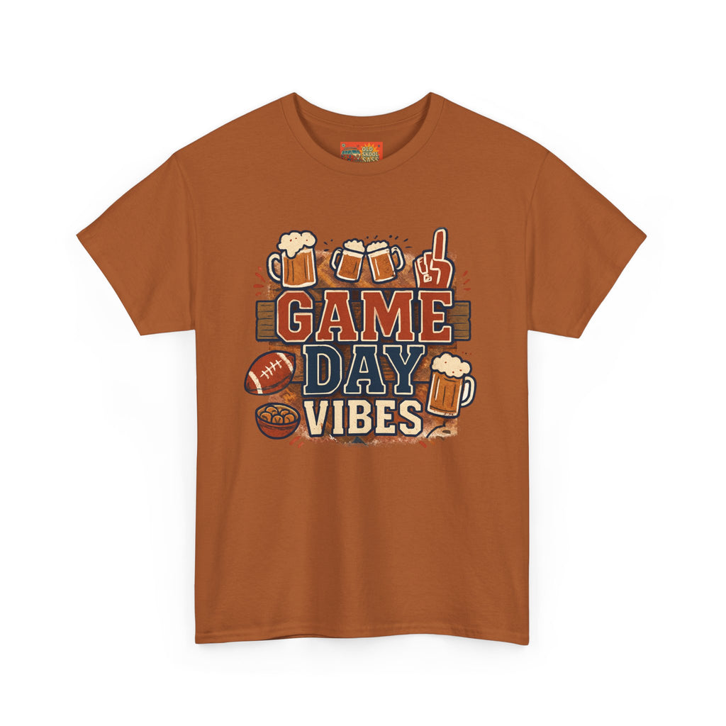 Game Day Vibes Unisex Cotton Tee, Sports T-Shirt, Casual Wear, Tailgating Gear, Game Watch Party Shirt, Gift for Sports Fans