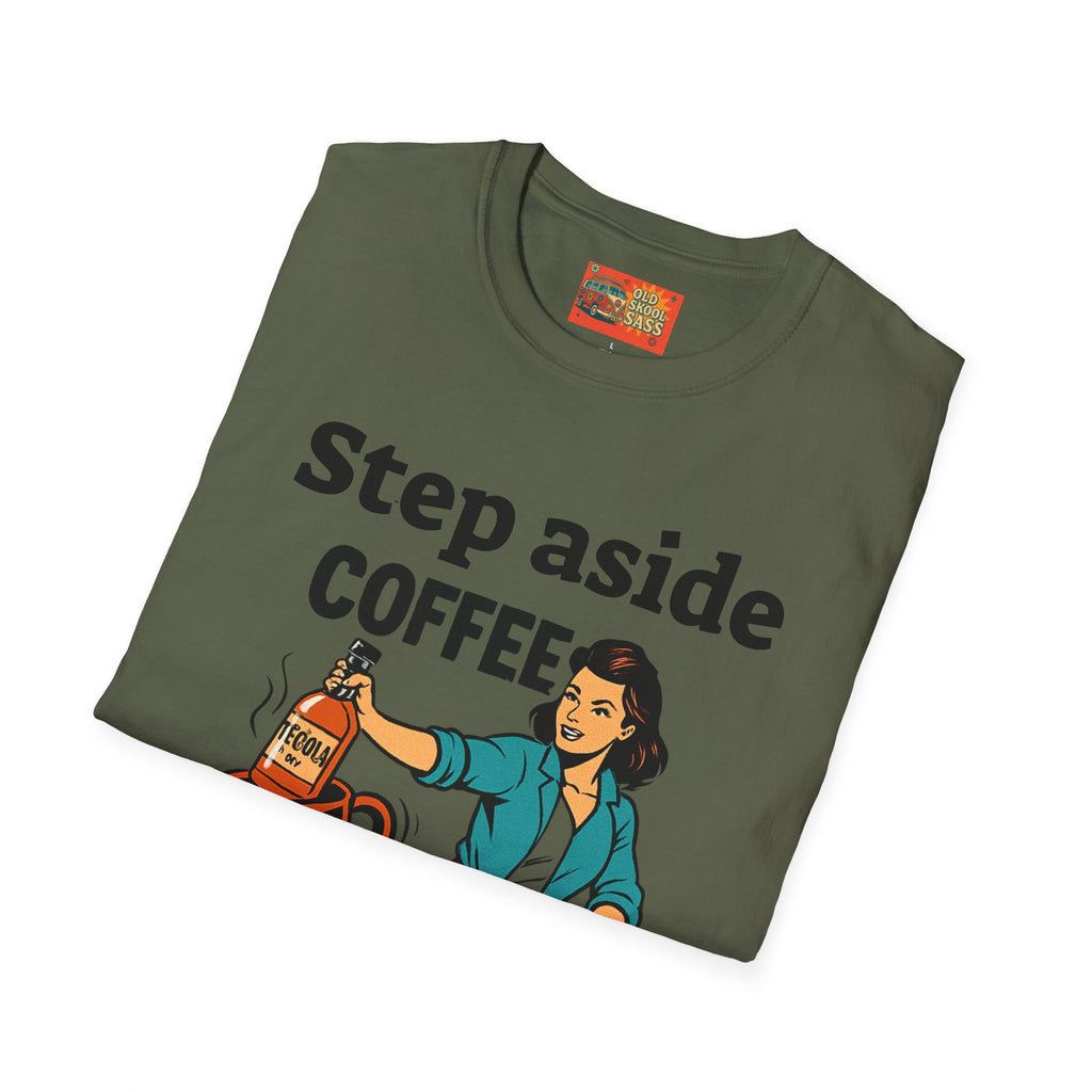 Funny Alcohol T-Shirt, Humorous Gift, Coffee Lovers Tee, Unisex Casual Wear, Birthday Gift, Party Shirt