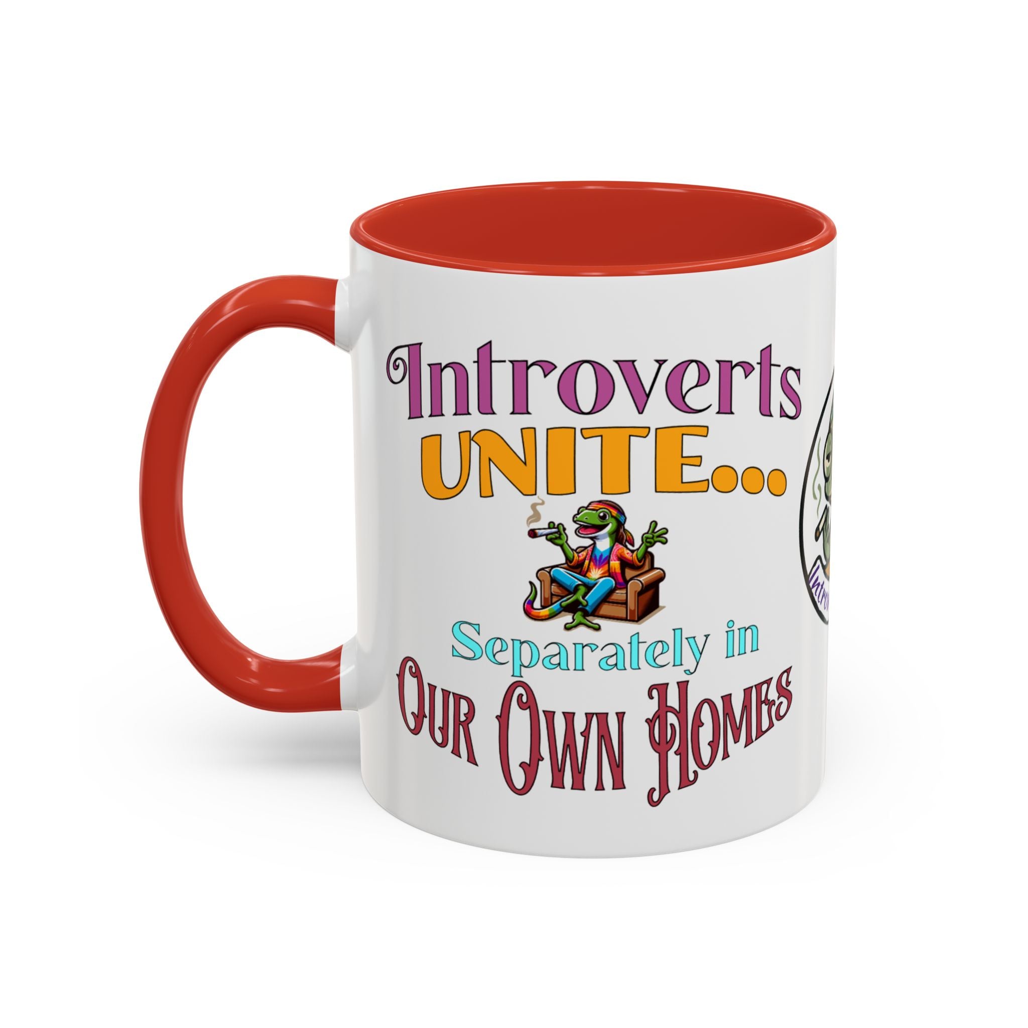 Introverts Unite Coffee Mug - Quirky Gift for Homebodies, Relaxing Vibes, Funny Ceramic Cup for Introverts, Cozy Home Decor, Unique [...]
