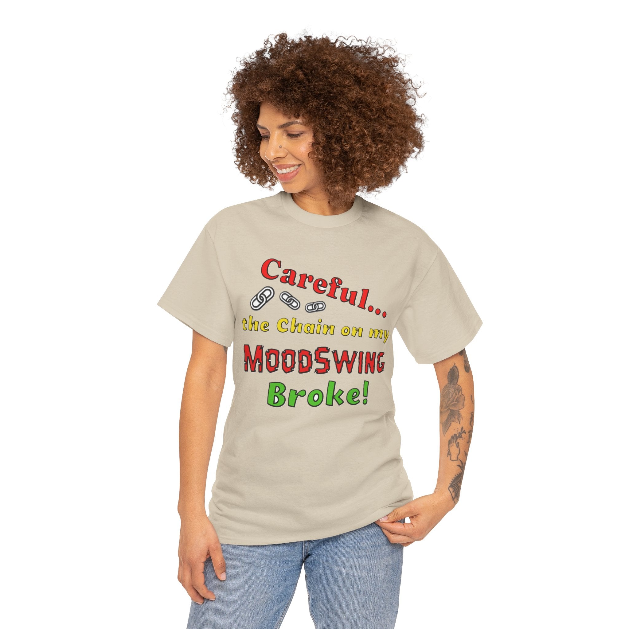 Mood Swing Humor Tee - Fun Graphic Shirt, Casual Wear, Gift for Friends, Quirky Apparel, Humor Lover's Gift