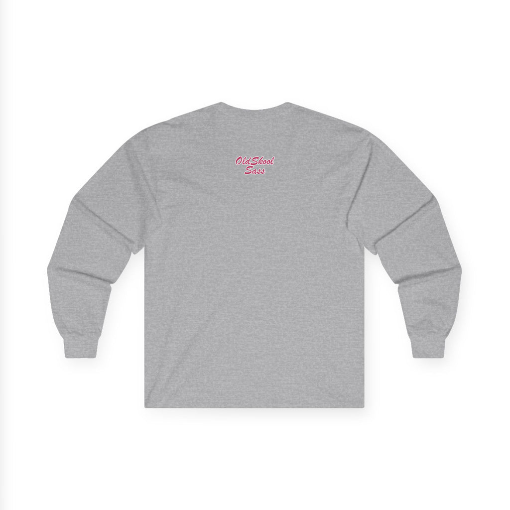 Cute Cow Graphic Long Sleeve Tee, Fun T-Shirt for Animal Lovers, Gift for Birthdays, Casual Wear, Farmhouse Style, Perfect for Every Season