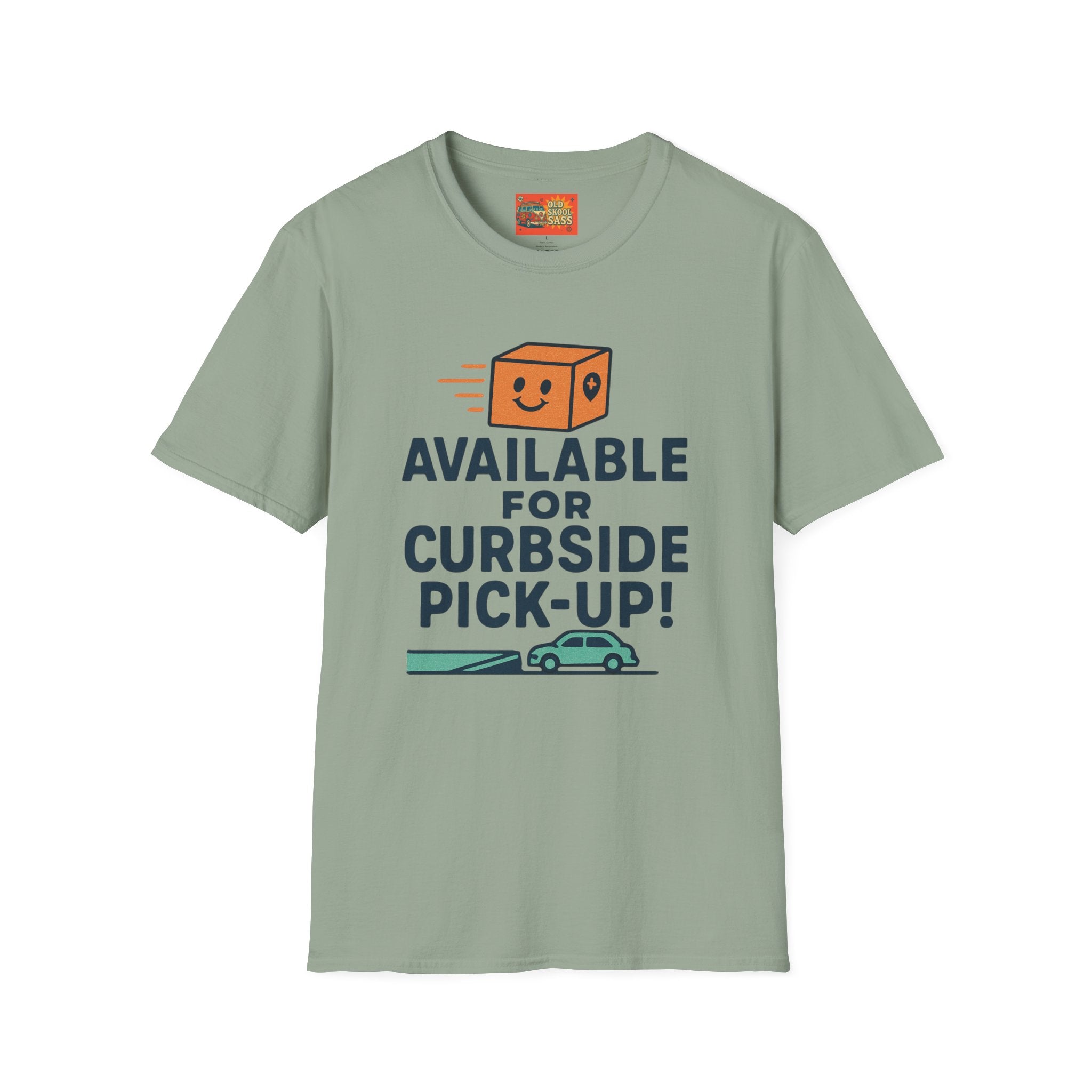Curbside Pickup T-Shirt | Funny Unisex Tee for Delivery Lovers | Gift for Entrepreneurs | Casual Wear for Home & Work