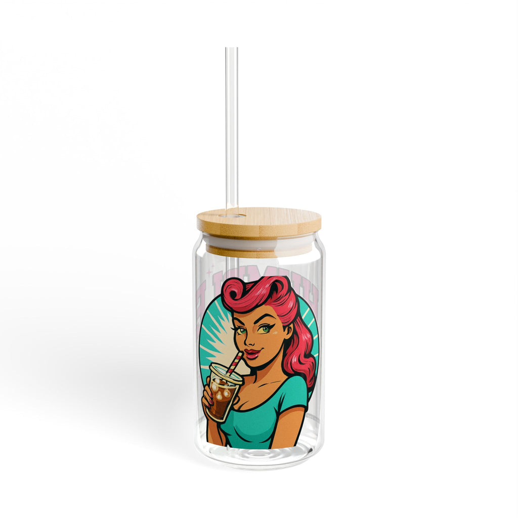 Pin Up, Humble Sipper Glass, 16oz – Stylish Drinkware for Everyday Use, Perfect for Parties, Gifts, and Self-Care Moments, Water Bottle, [...]