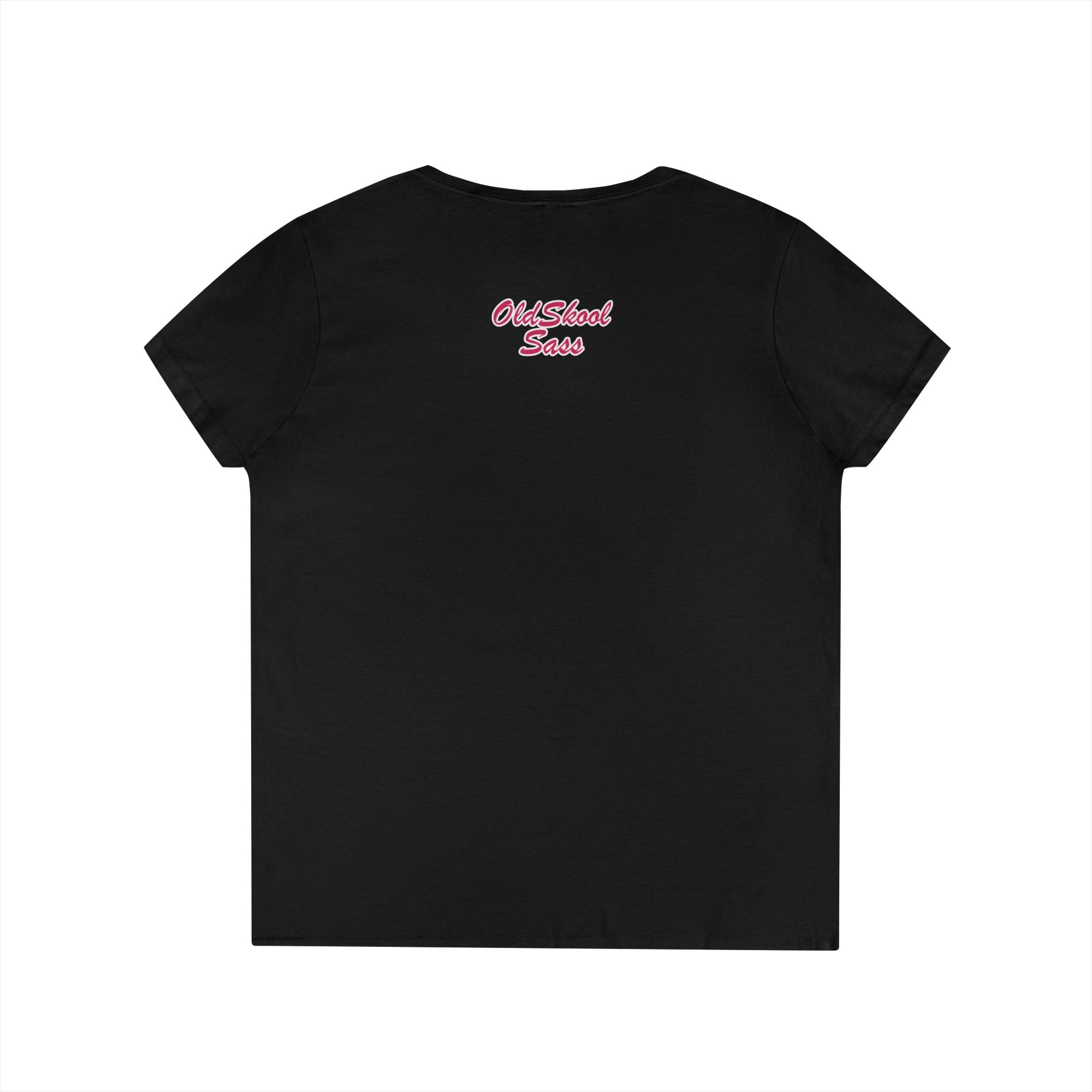 Feelin' Feral Ladies' V-Neck T-Shirt, Funny Animal Tee, Gift for Pet Lovers, Casual Wear, Birthday Gift, Cute Graphic Shirt