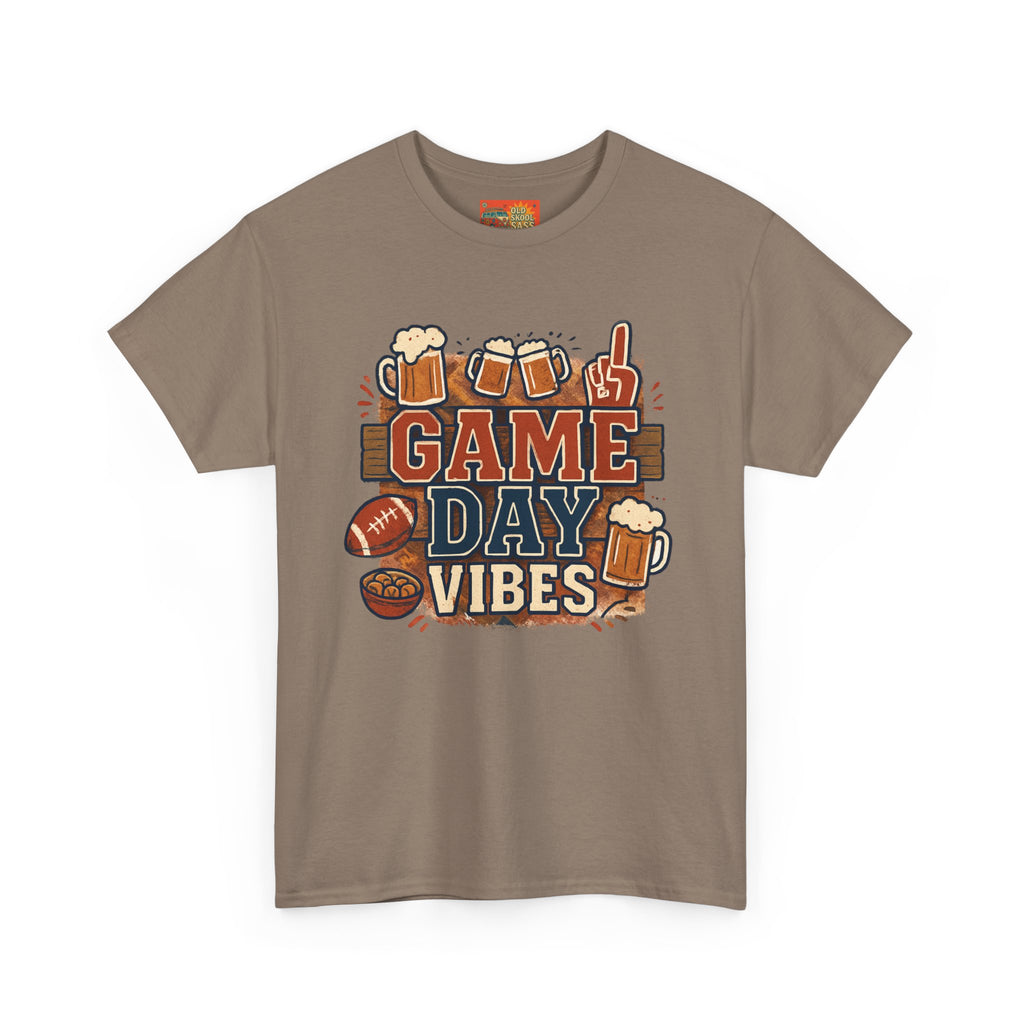 Game Day Vibes Unisex Cotton Tee, Sports T-Shirt, Casual Wear, Tailgating Gear, Game Watch Party Shirt, Gift for Sports Fans