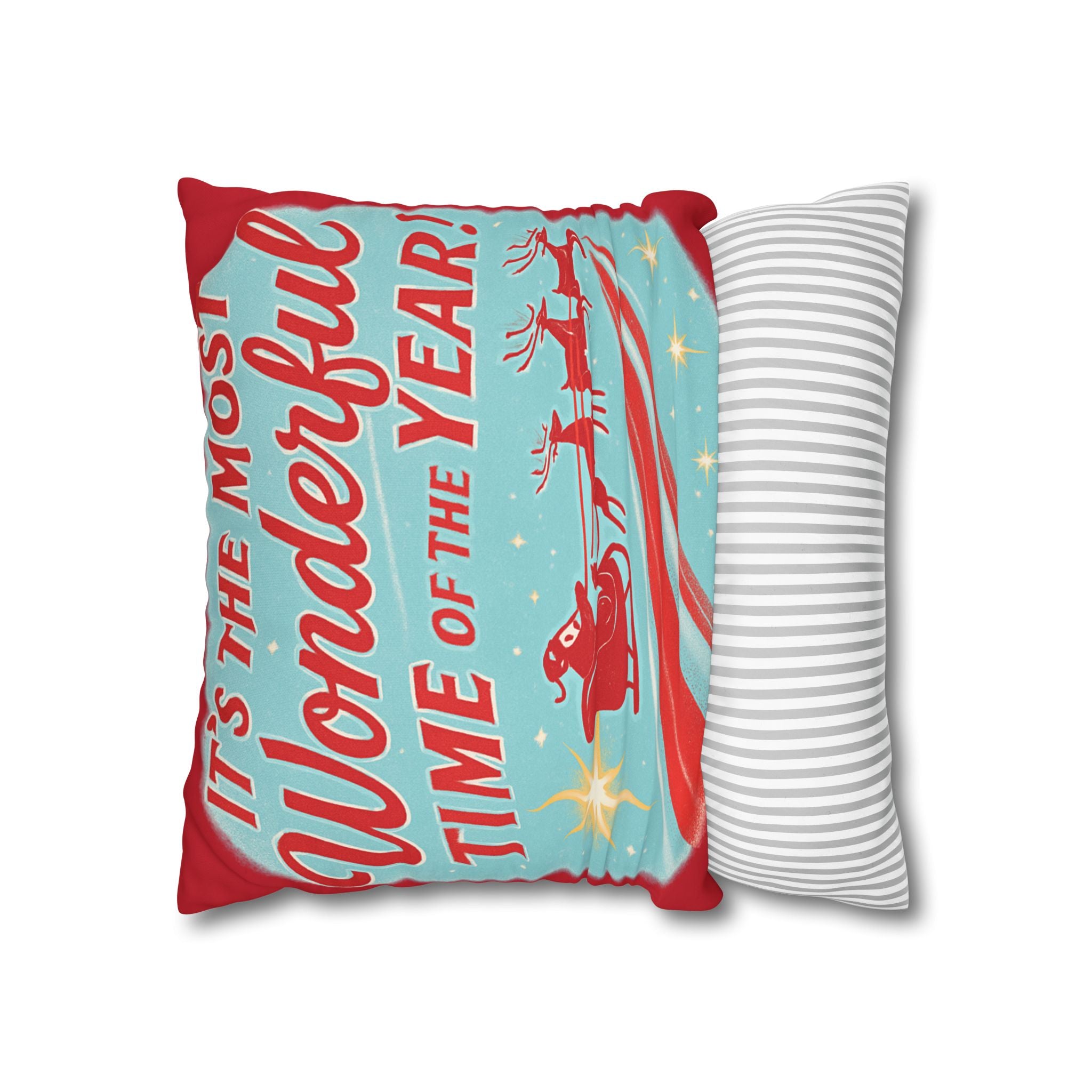 Festive Holiday Pillow