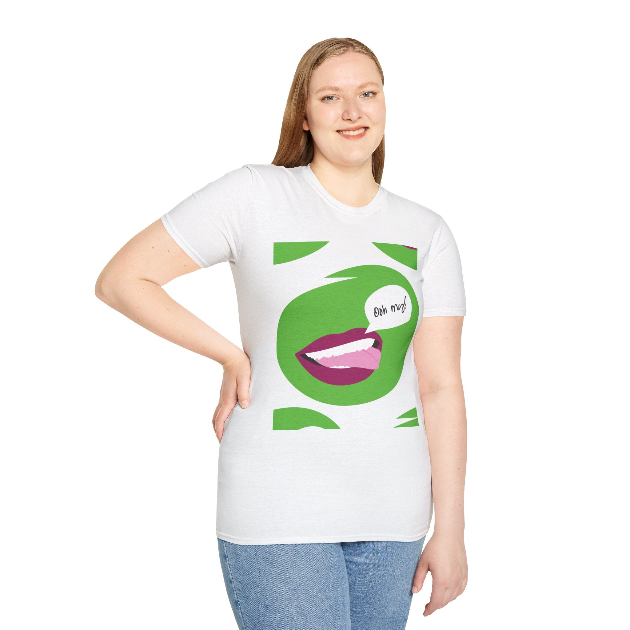 Bold Graphic Tee with Fun Design, Unisex Casual T-Shirt, Pop Art Style Apparel, Great for Summer Outings, Gift for Friends