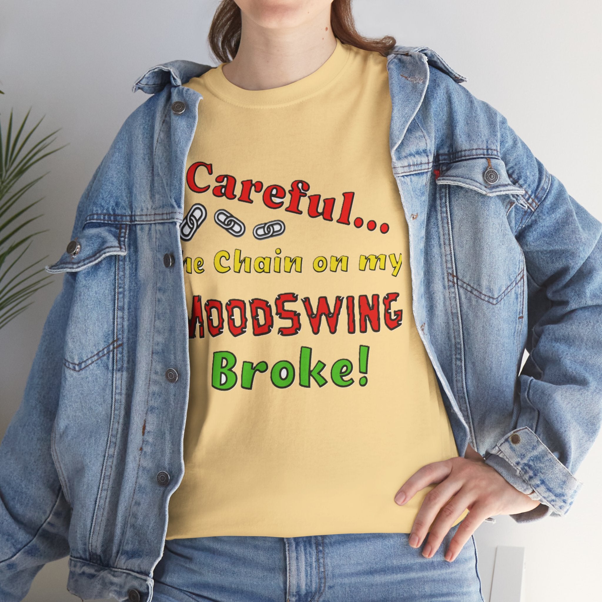 Mood Swing Humor Tee - Fun Graphic Shirt, Casual Wear, Gift for Friends, Quirky Apparel, Humor Lover's Gift