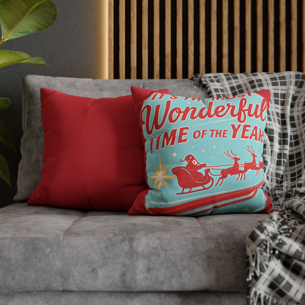 Festive Holiday Pillow