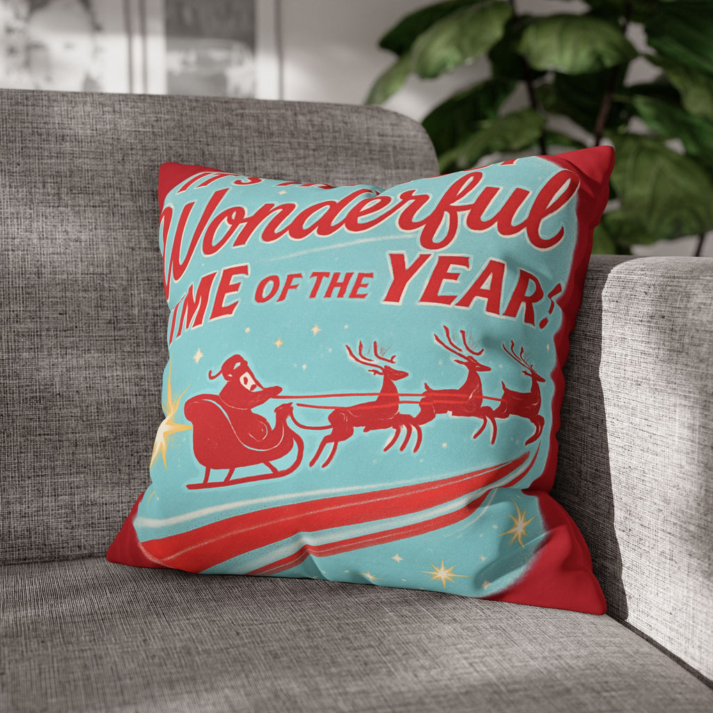 Festive Holiday Pillow