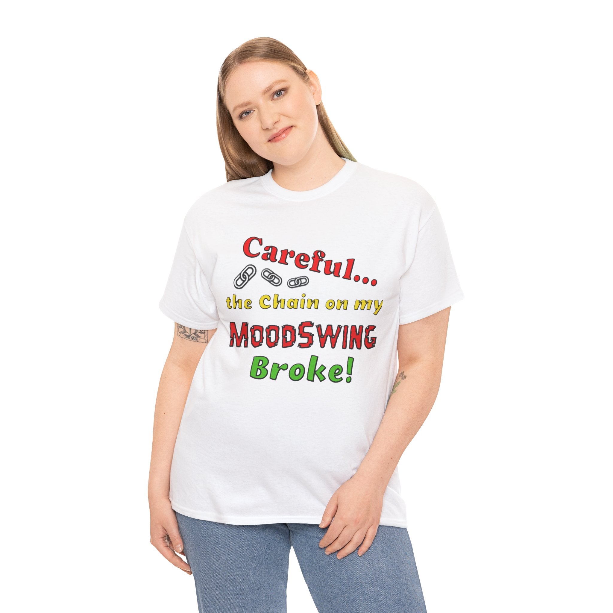 Mood Swing Humor Tee - Fun Graphic Shirt, Casual Wear, Gift for Friends, Quirky Apparel, Humor Lover's Gift