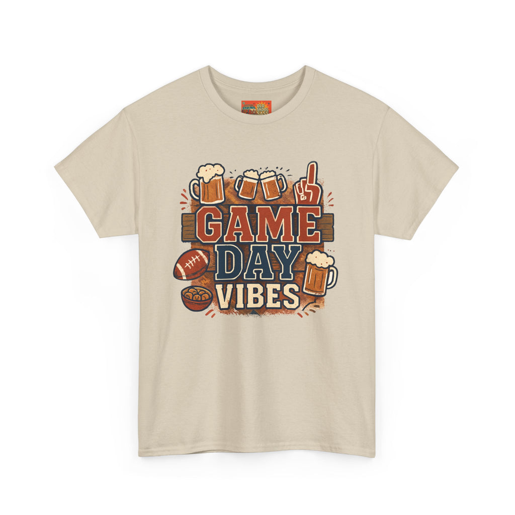 Game Day Vibes Unisex Cotton Tee, Sports T-Shirt, Casual Wear, Tailgating Gear, Game Watch Party Shirt, Gift for Sports Fans