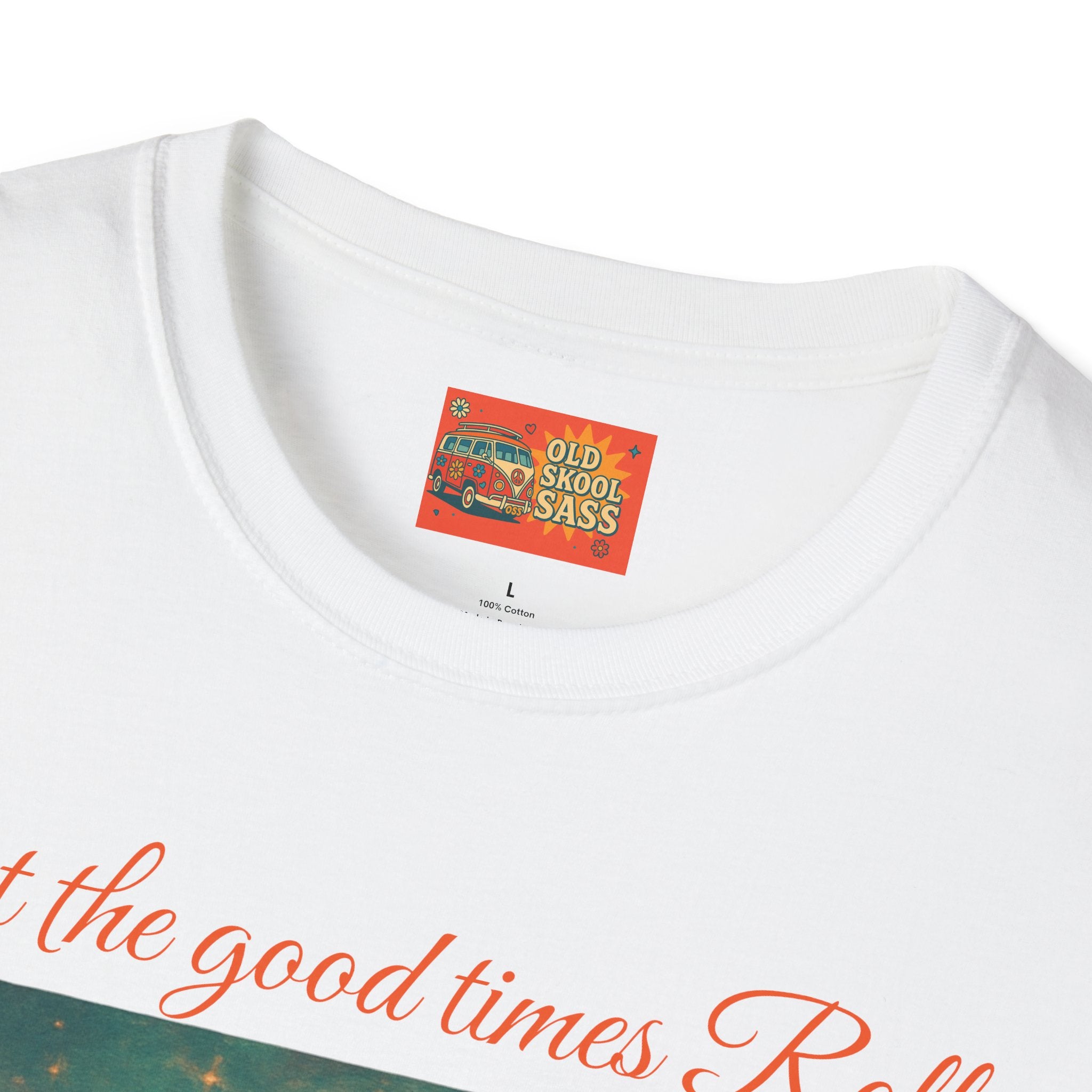 Vintage-Inspired Roller Skating T-Shirt, Retro Graphic Tee, Unisex Softstyle, Casual Wear, Gift for Skaters, Summer Fun, Concert Outfit