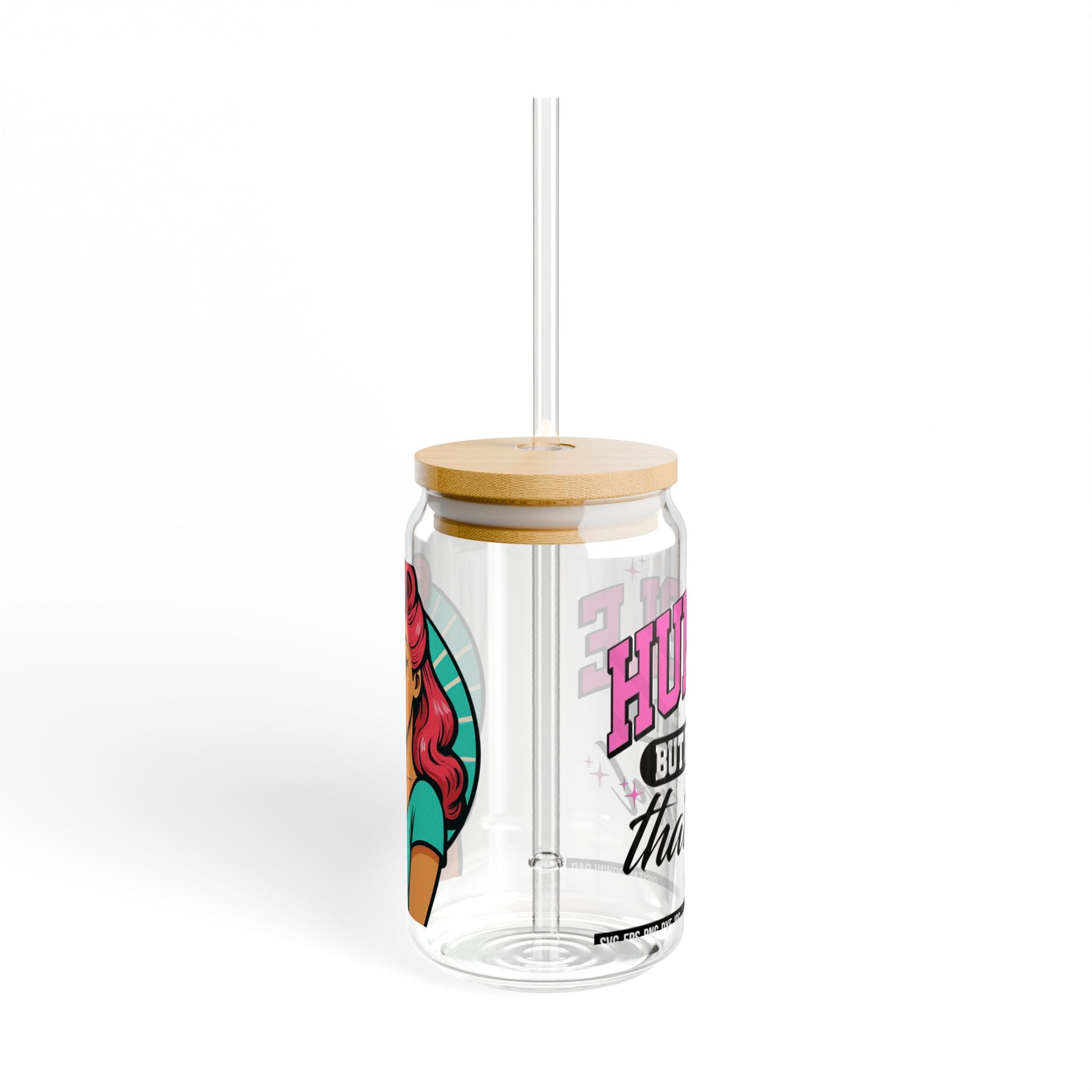 Pin Up, Humble Sipper Glass, 16oz – Stylish Drinkware for Everyday Use, Perfect for Parties, Gifts, and Self-Care Moments, Water Bottle, [...]