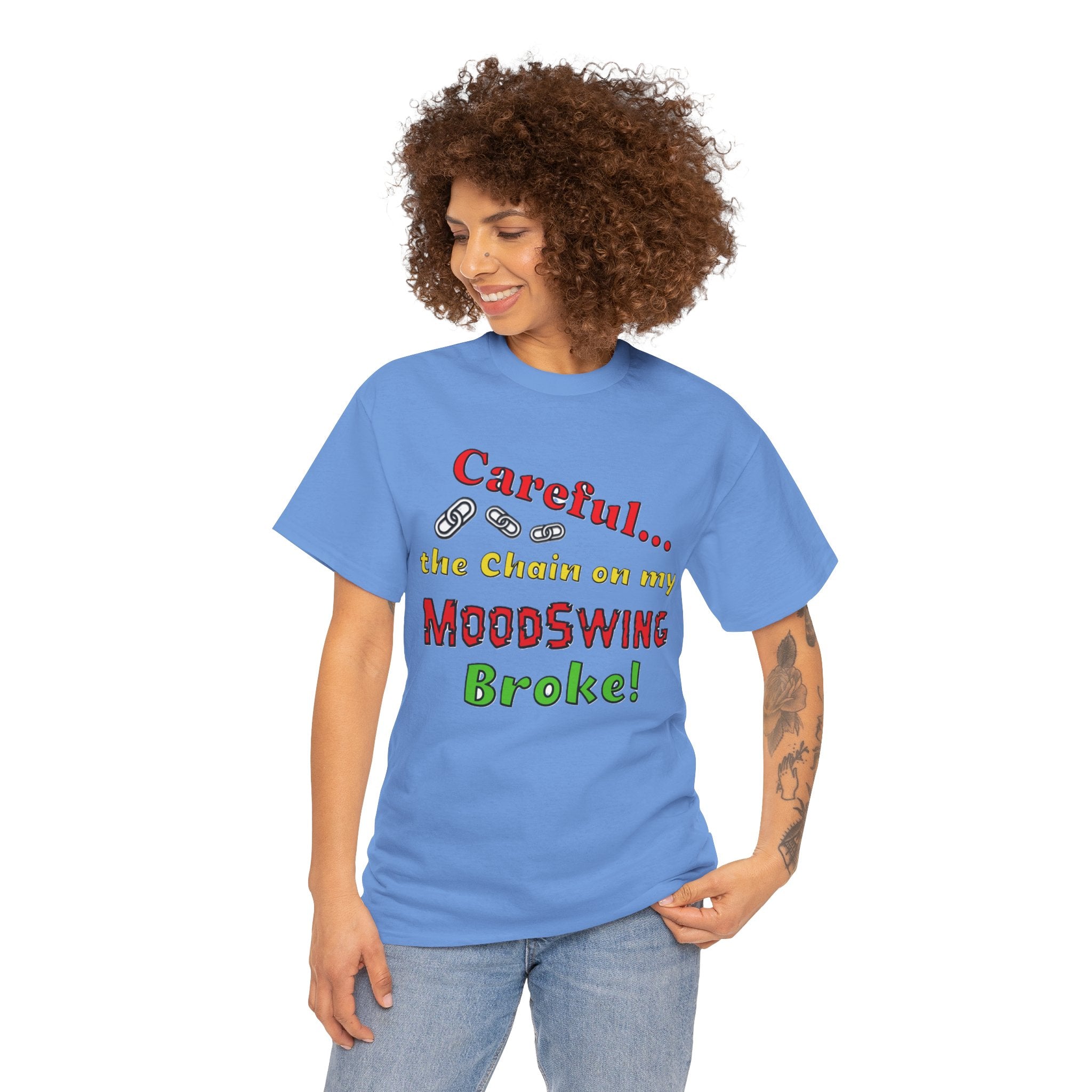 Mood Swing Humor Tee - Fun Graphic Shirt, Casual Wear, Gift for Friends, Quirky Apparel, Humor Lover's Gift
