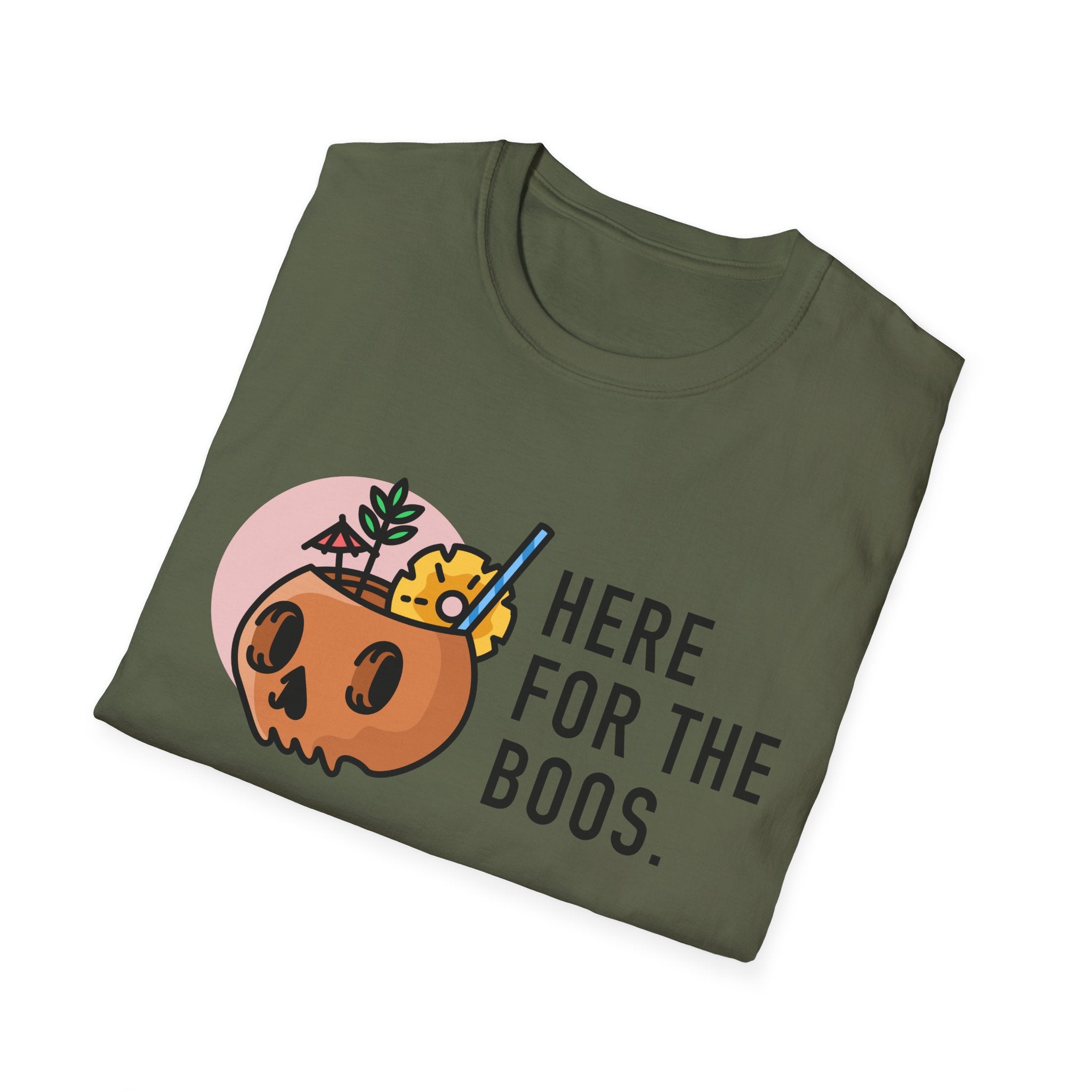 Halloween Vibes T-Shirt, Casual Halloween Shirt, Fall Fashion Tee, Cute Graphic T-Shirt, Unisex Halloween Apparel