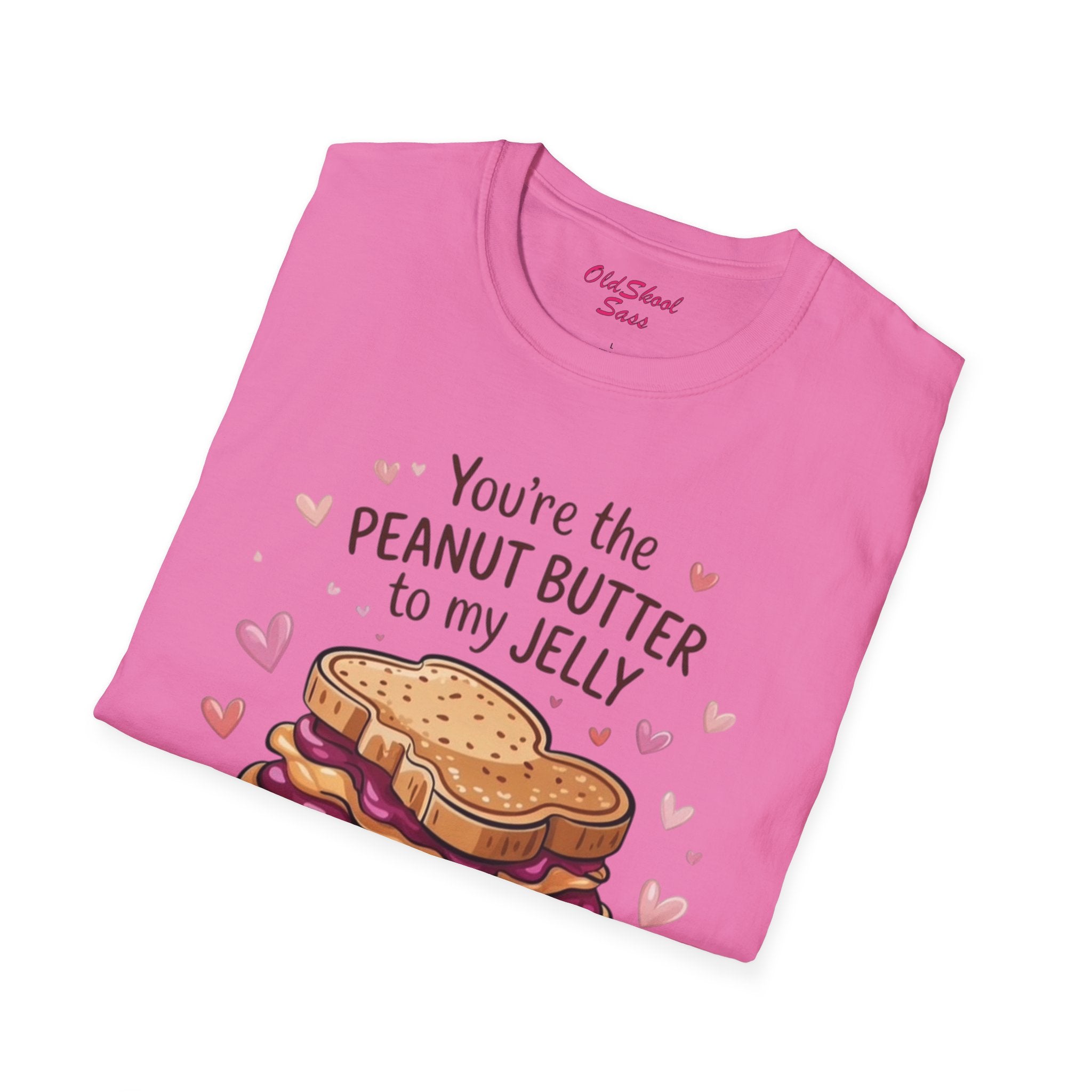 Cute Peanut Butter and Jelly Couple T-Shirt, Valentine's Day Gift, Sweet Relationship Tee, Fun Food Lovers Shirt, Unisex Graphic Top