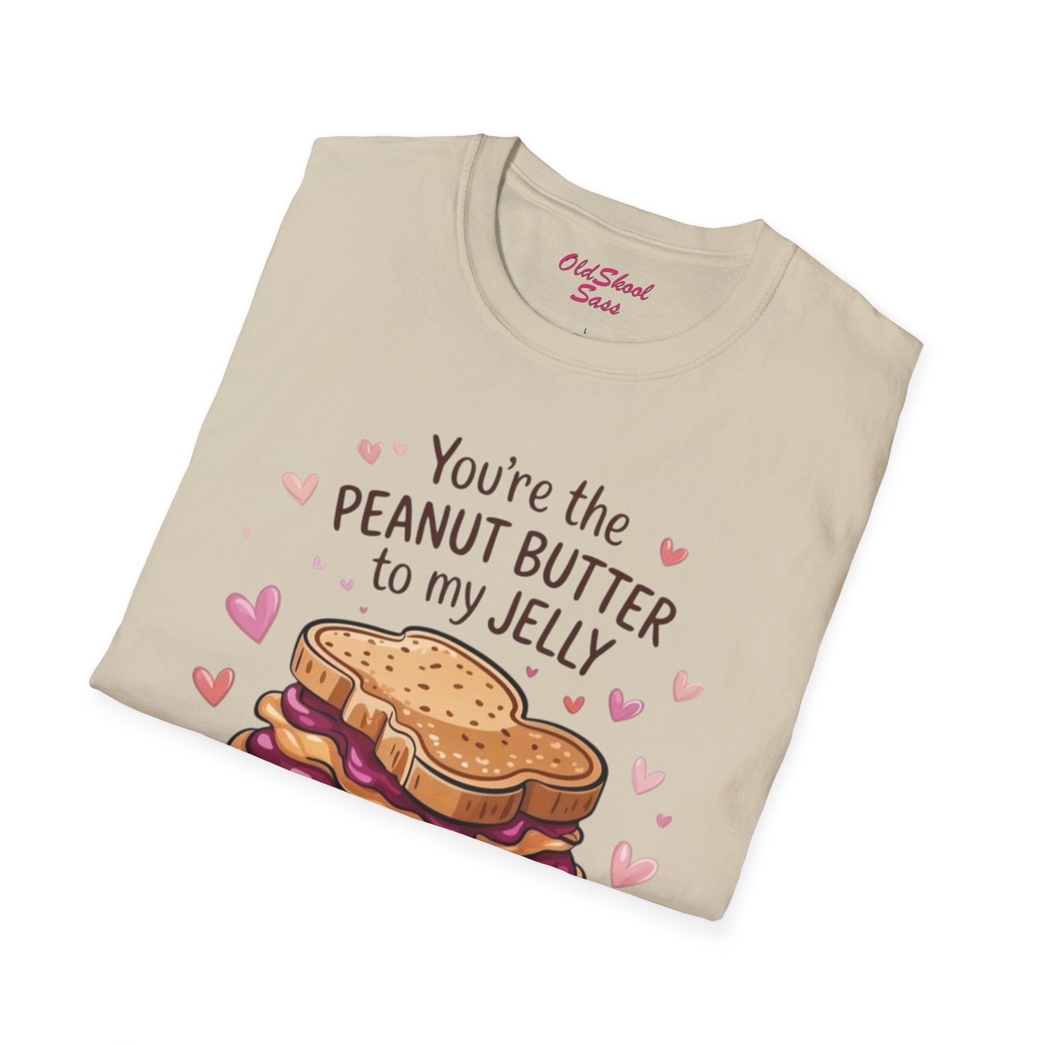 Cute Peanut Butter and Jelly Couple T-Shirt, Valentine's Day Gift, Sweet Relationship Tee, Fun Food Lovers Shirt, Unisex Graphic Top