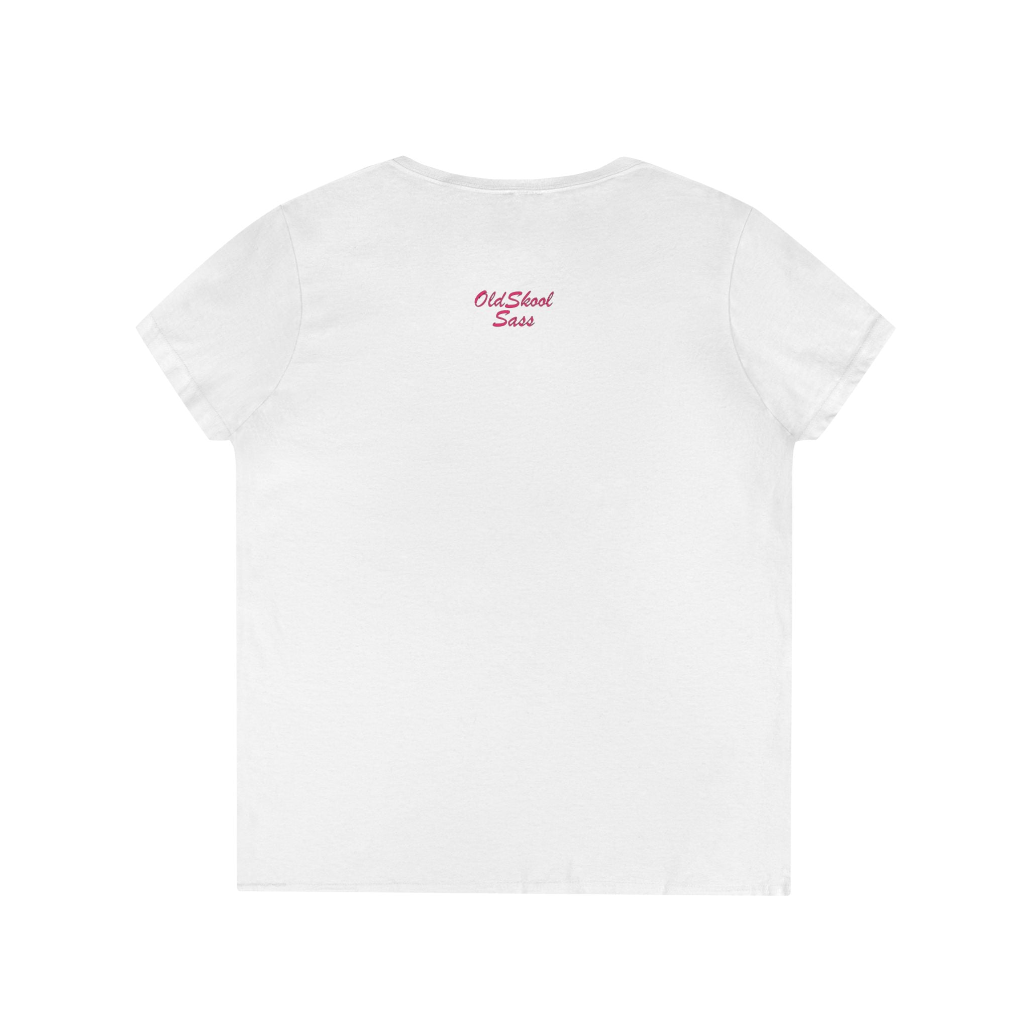 Circus Family Womens V-Neck T-Shirt