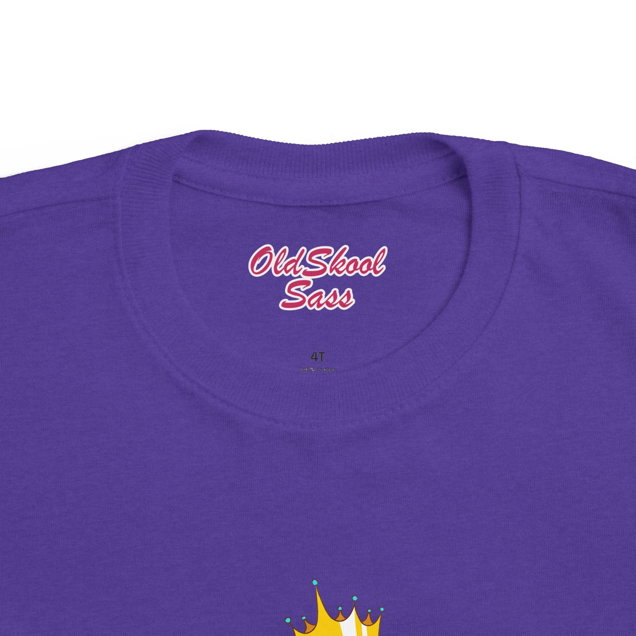 Toddler Princess Sass T-Shirt, Cute Kids Tee, Birthday Gift, Toddler Apparel, Playtime Shirt, Fun Children's Clothing