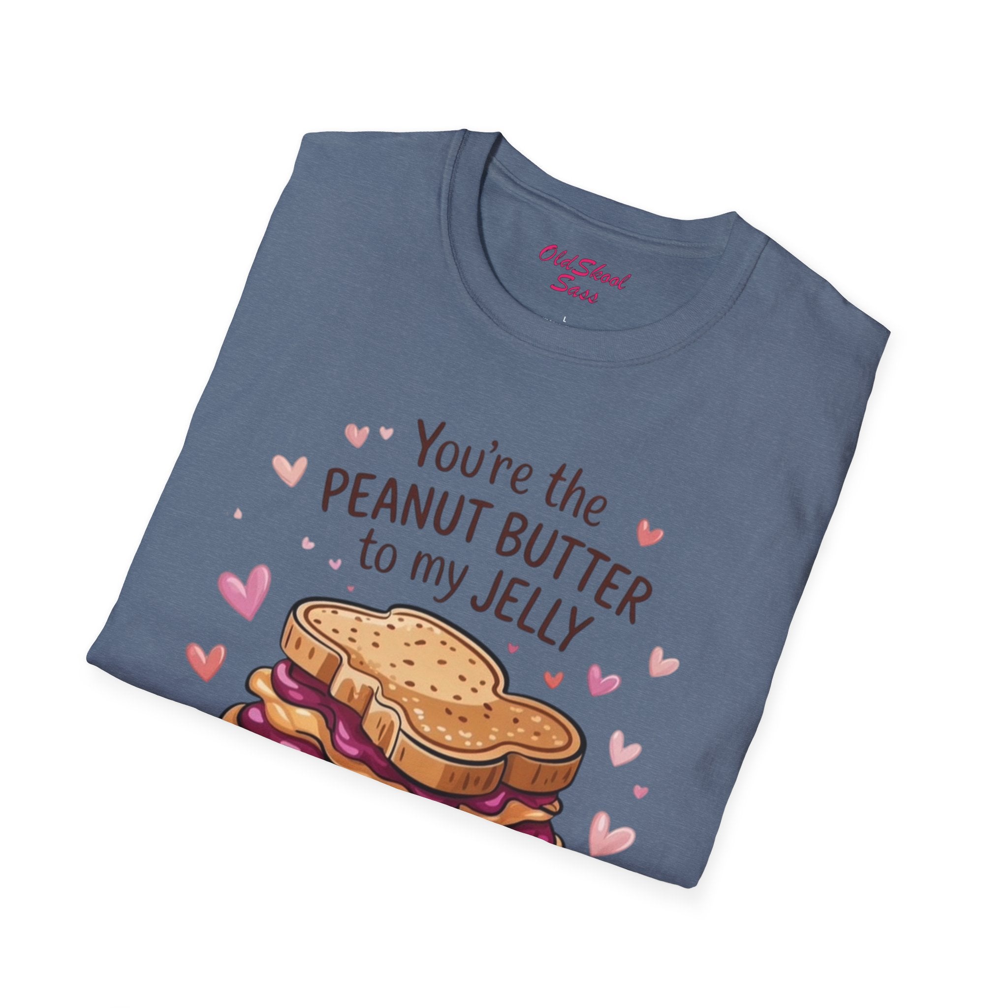 Cute Peanut Butter and Jelly Couple T-Shirt, Valentine's Day Gift, Sweet Relationship Tee, Fun Food Lovers Shirt, Unisex Graphic Top