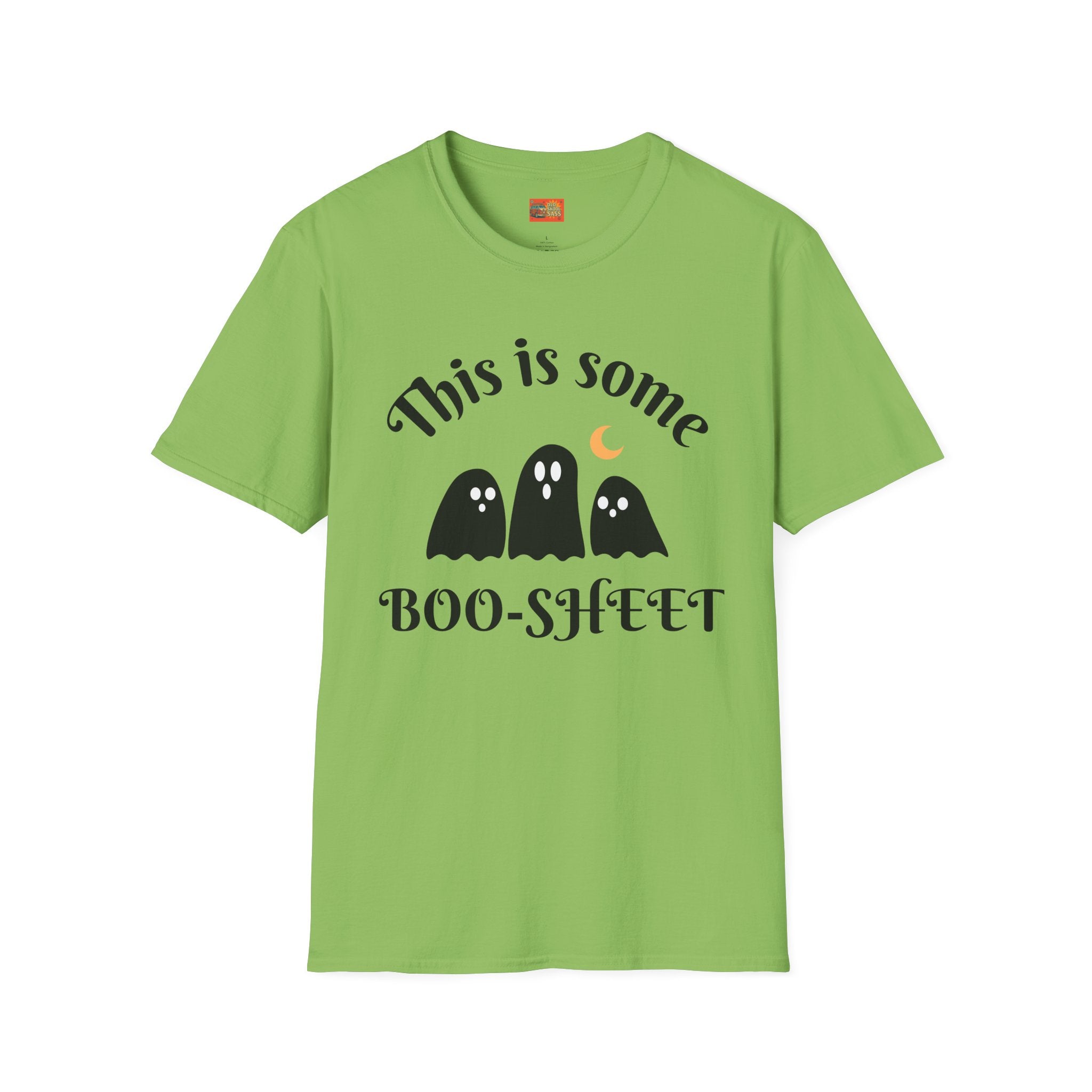 Unisex Halloween Graphic T-Shirt - This is Some Boo-Sheet, Funny Ghost Tee, Halloween Apparel, Fall Festival Shirt, Spooky Gift Idea