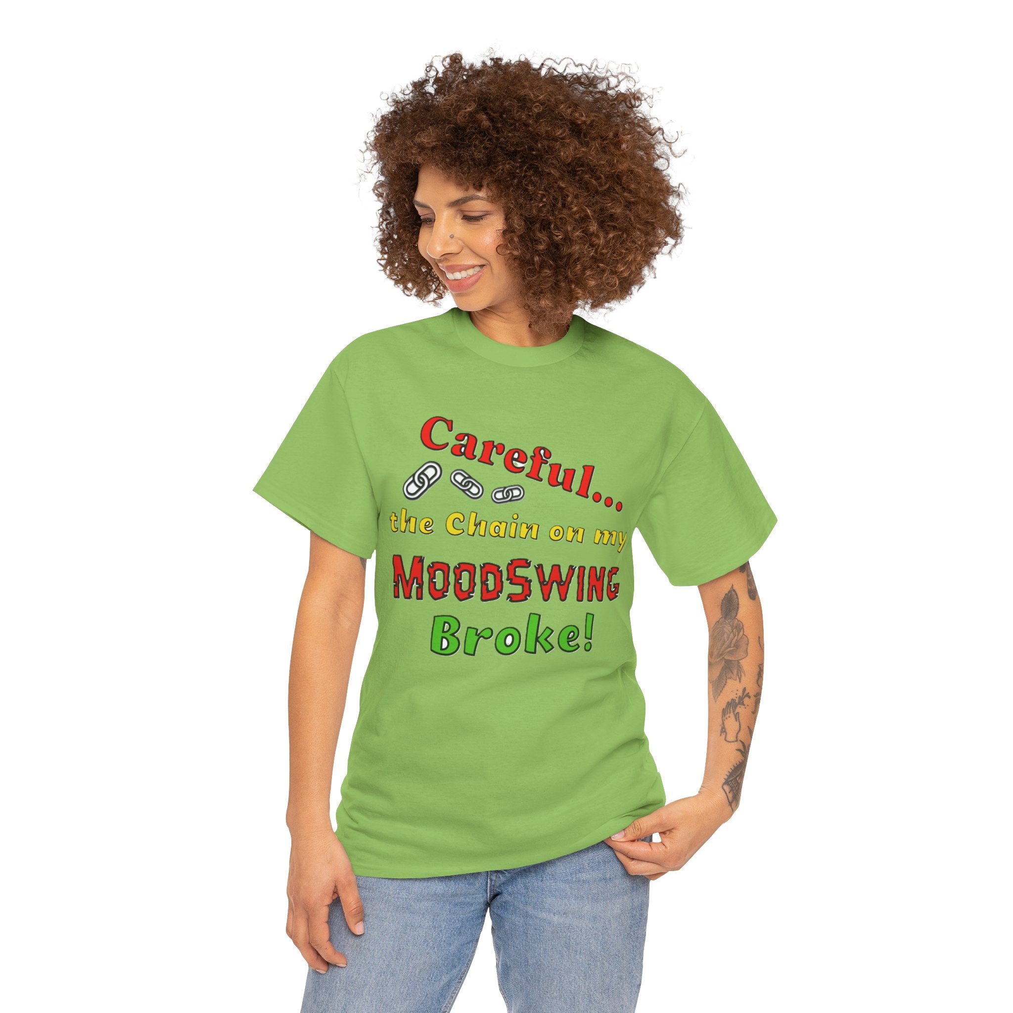 Mood Swing Humor Tee - Fun Graphic Shirt, Casual Wear, Gift for Friends, Quirky Apparel, Humor Lover's Gift