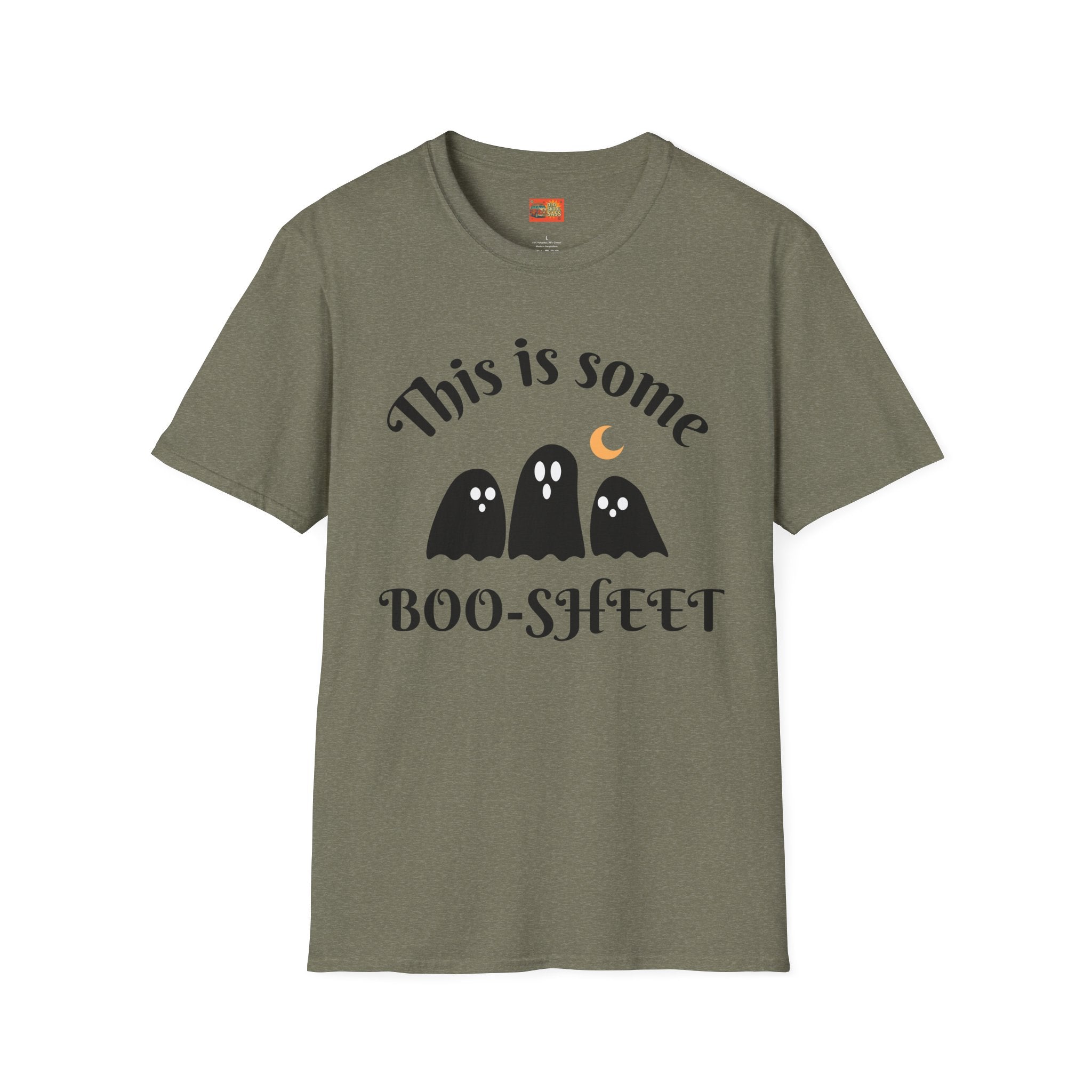 Unisex Halloween Graphic T-Shirt - This is Some Boo-Sheet, Funny Ghost Tee, Halloween Apparel, Fall Festival Shirt, Spooky Gift Idea