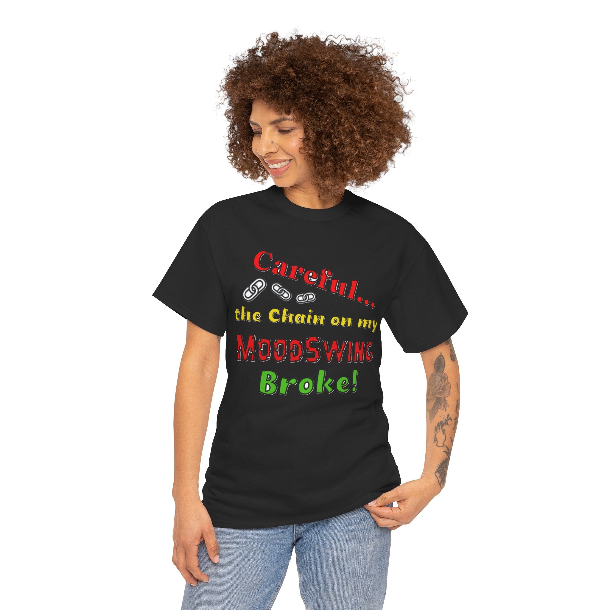 Mood Swing Humor Tee - Fun Graphic Shirt, Casual Wear, Gift for Friends, Quirky Apparel, Humor Lover's Gift