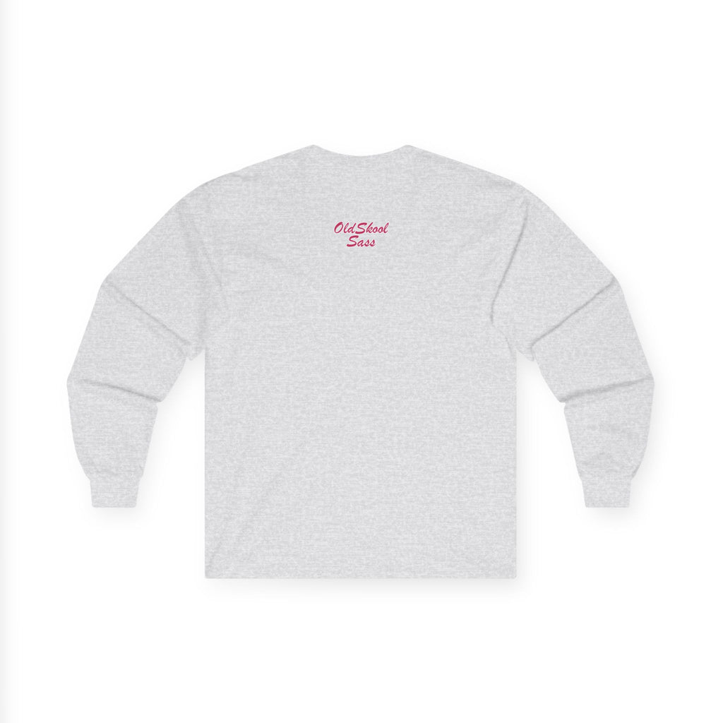 Cute Cow Graphic Long Sleeve Tee, Fun T-Shirt for Animal Lovers, Gift for Birthdays, Casual Wear, Farmhouse Style, Perfect for Every Season
