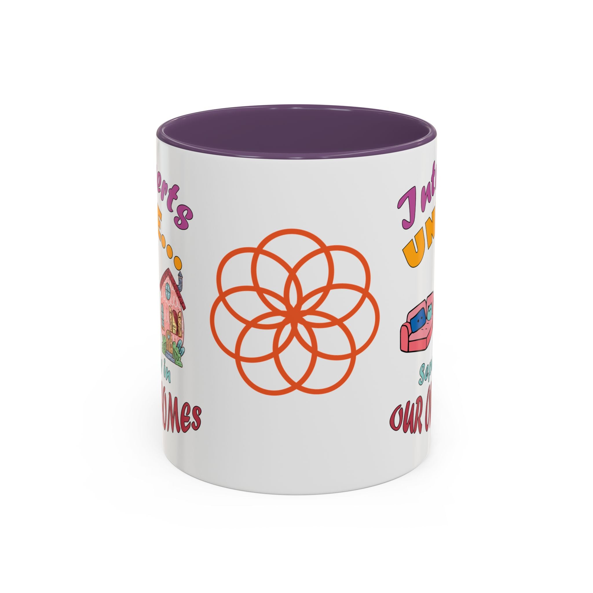 Introverts Unite Coffee Mug | Black Accent Mug for Coffee Lovers | Perfect Gift for Introverts | Home Office Decor | Fun Mug for Tea