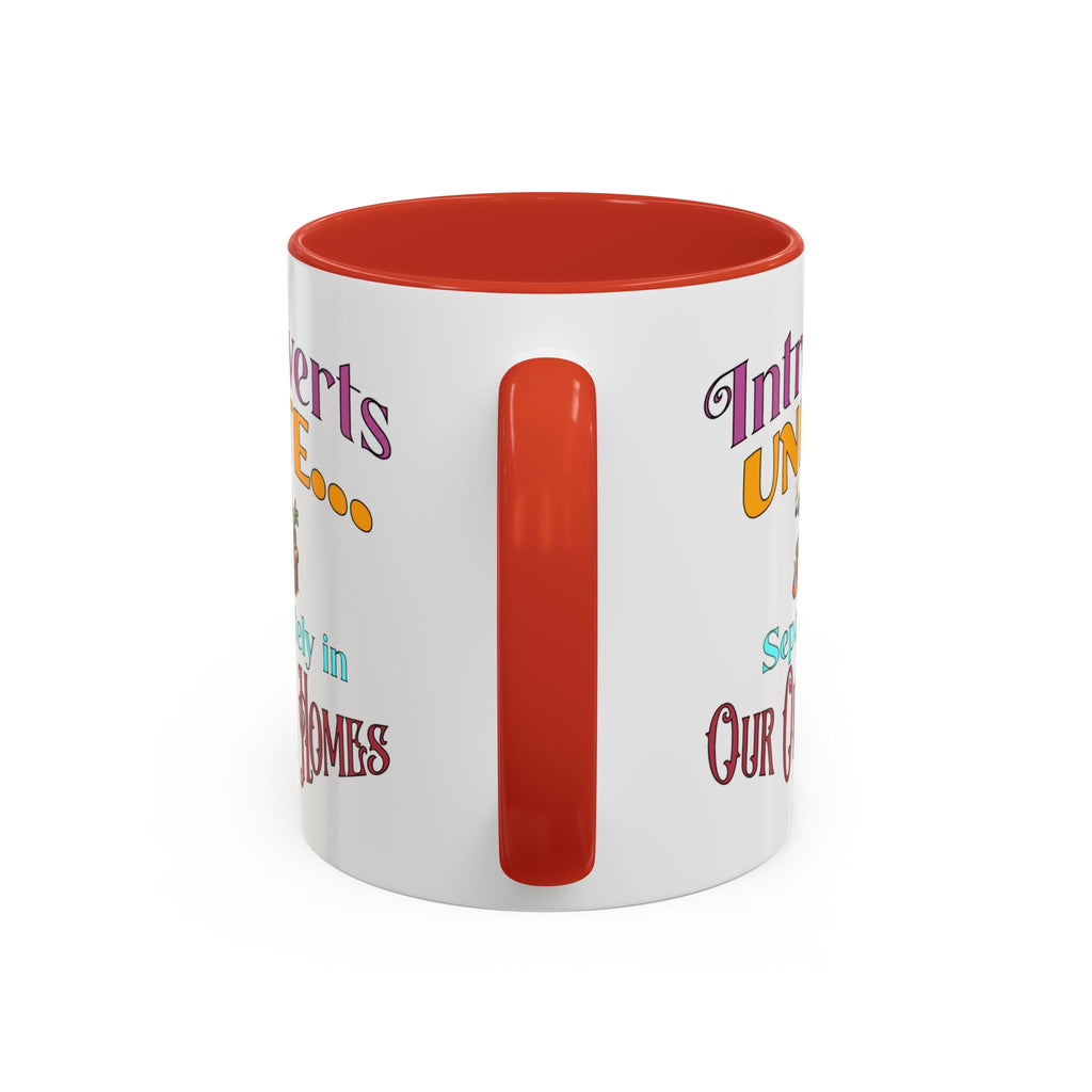 Introverts Unite Coffee Mug - Quirky Gift for Homebodies, Relaxing Vibes, Funny Ceramic Cup for Introverts, Cozy Home Decor, Unique [...]