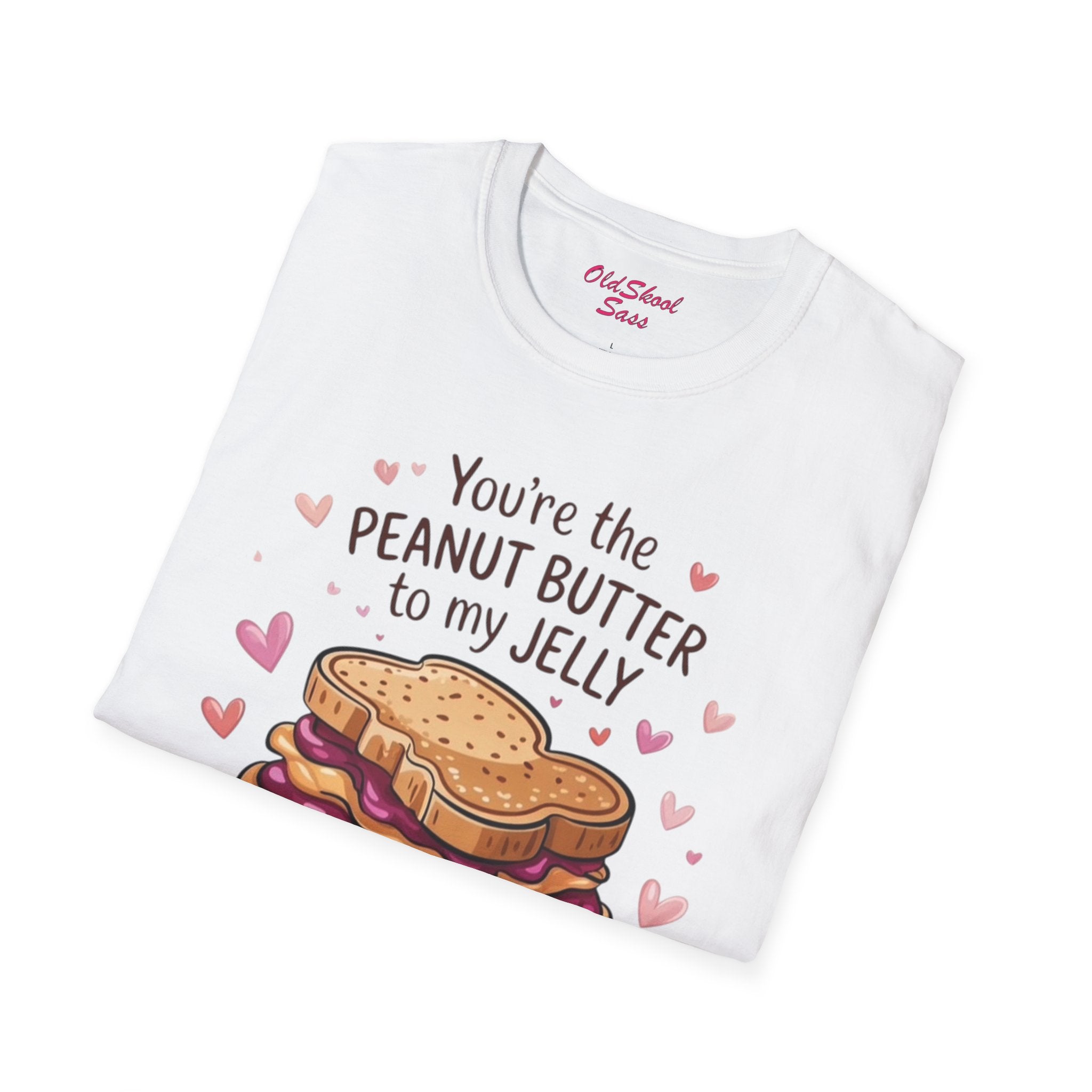 Cute Peanut Butter and Jelly Couple T-Shirt, Valentine's Day Gift, Sweet Relationship Tee, Fun Food Lovers Shirt, Unisex Graphic Top