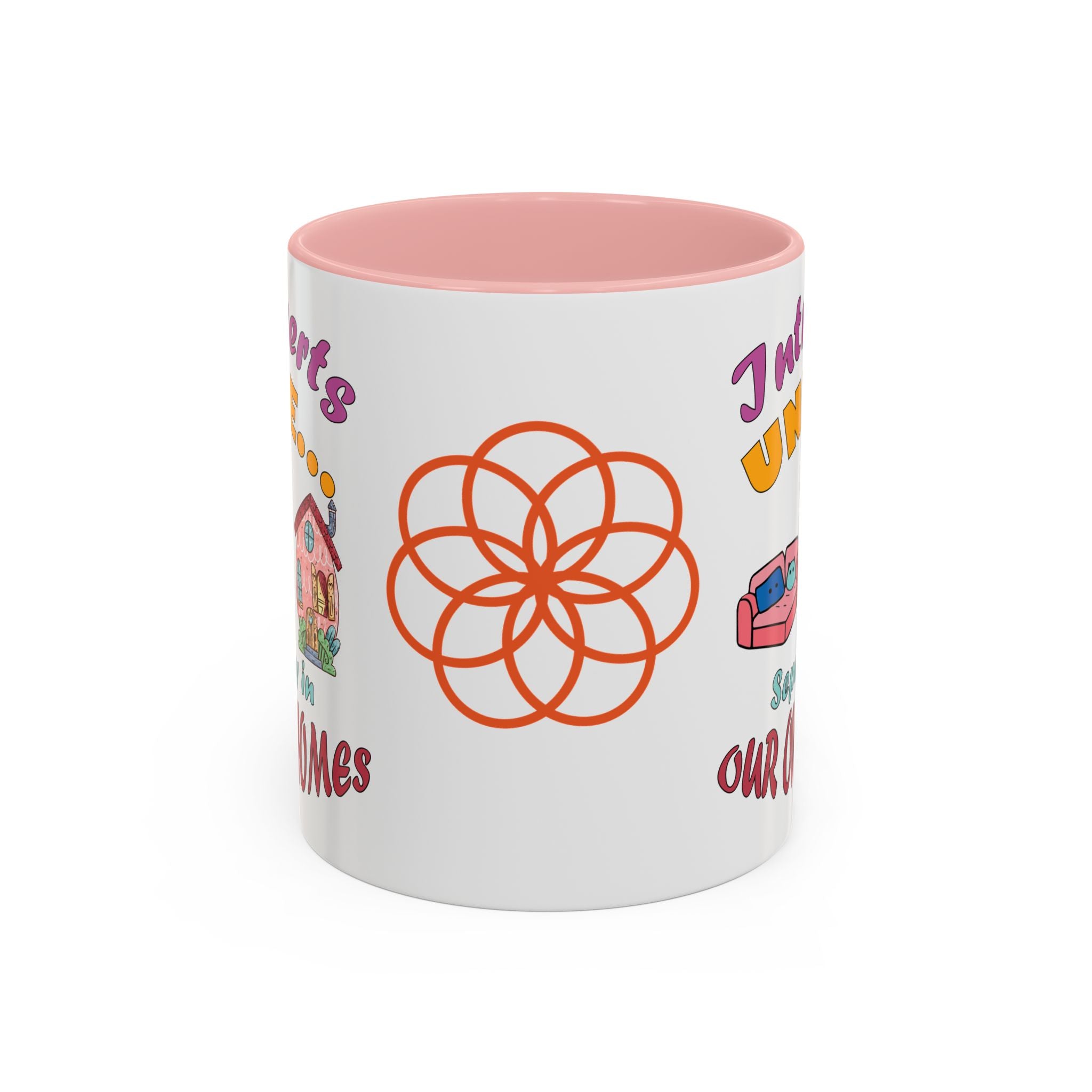 Introverts Unite Coffee Mug | Black Accent Mug for Coffee Lovers | Perfect Gift for Introverts | Home Office Decor | Fun Mug for Tea