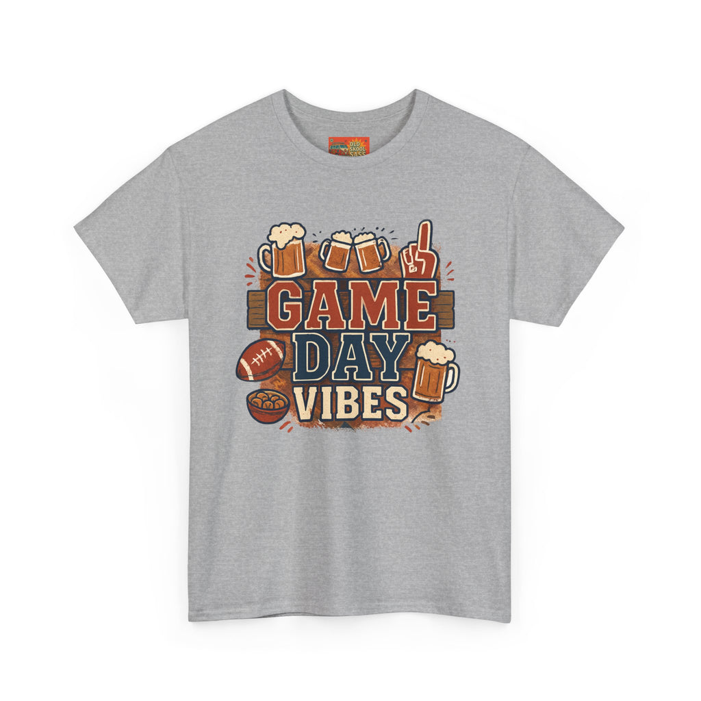 Game Day Vibes Unisex Cotton Tee, Sports T-Shirt, Casual Wear, Tailgating Gear, Game Watch Party Shirt, Gift for Sports Fans