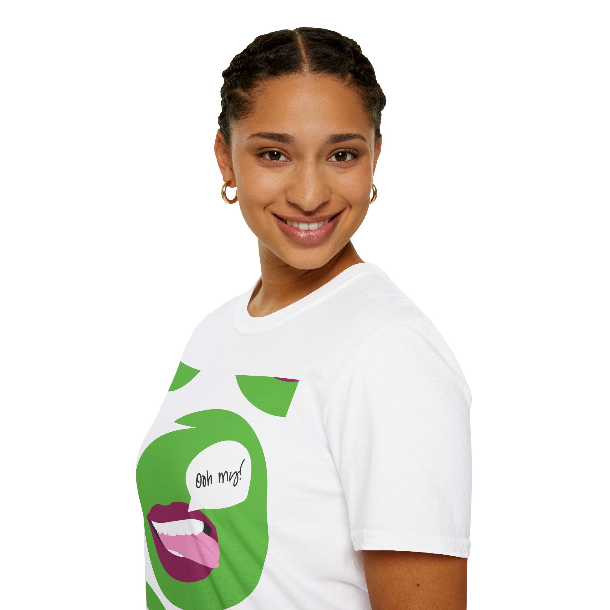 Bold Graphic Tee with Fun Design, Unisex Casual T-Shirt, Pop Art Style Apparel, Great for Summer Outings, Gift for Friends