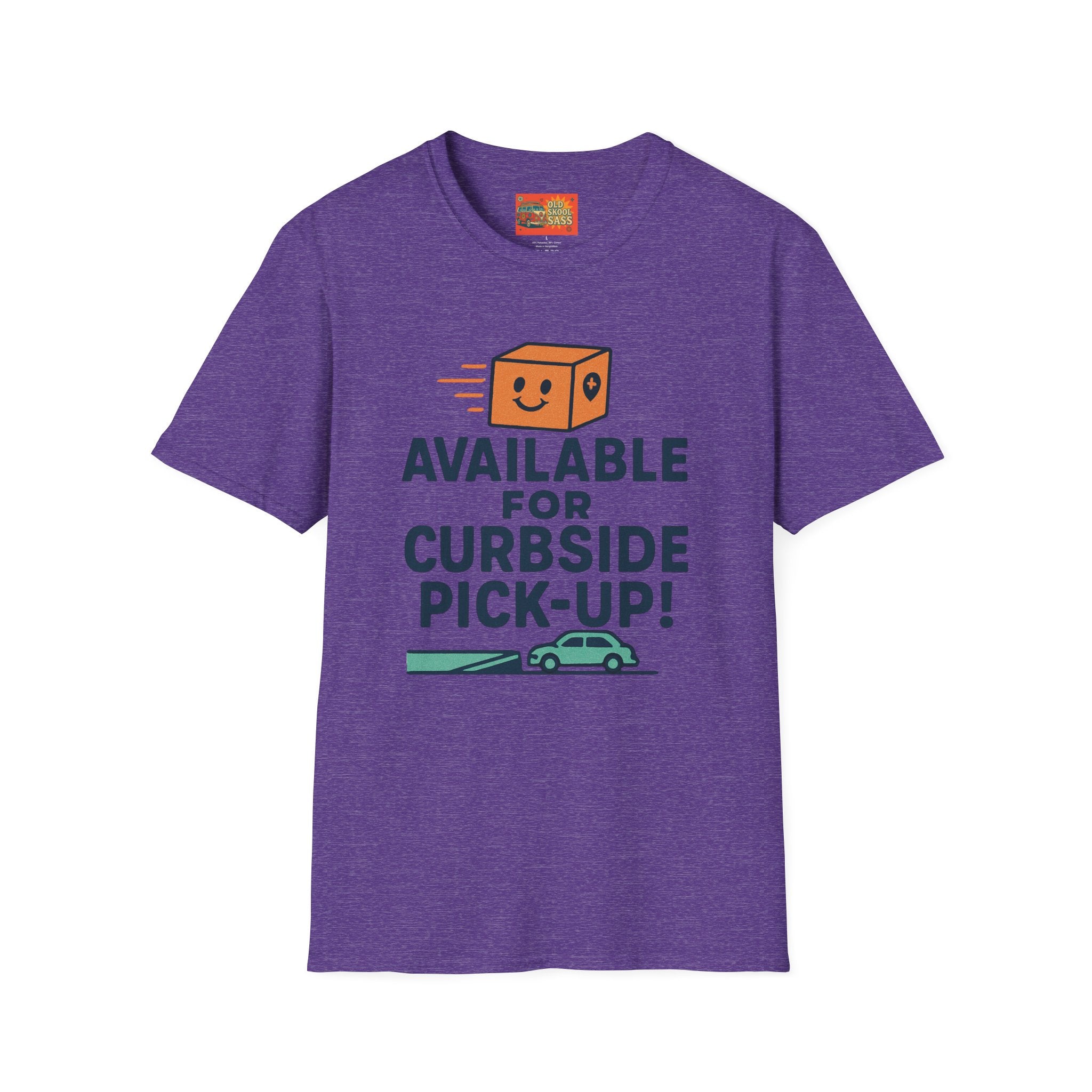Curbside Pickup T-Shirt | Funny Unisex Tee for Delivery Lovers | Gift for Entrepreneurs | Casual Wear for Home & Work