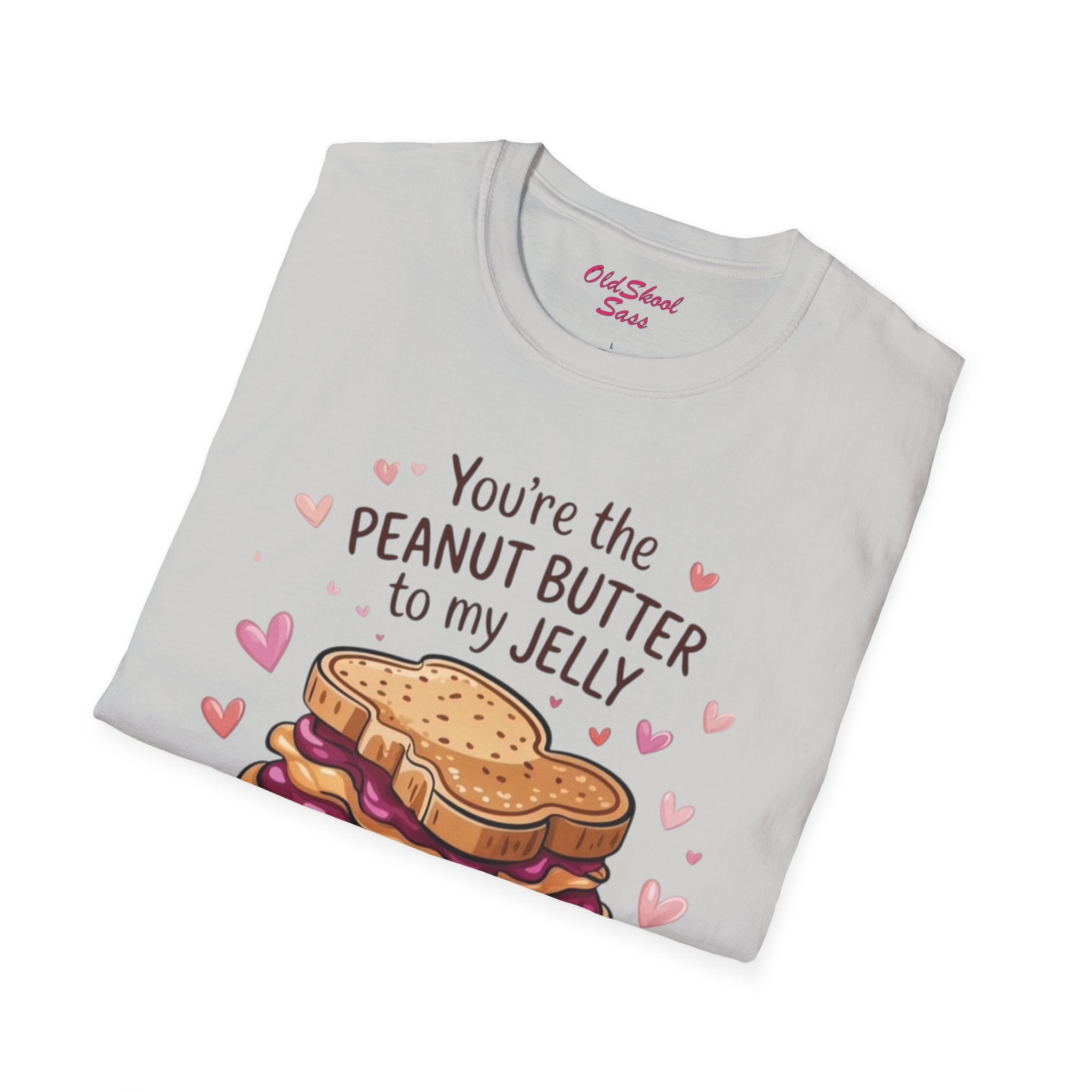 Cute Peanut Butter and Jelly Couple T-Shirt, Valentine's Day Gift, Sweet Relationship Tee, Fun Food Lovers Shirt, Unisex Graphic Top