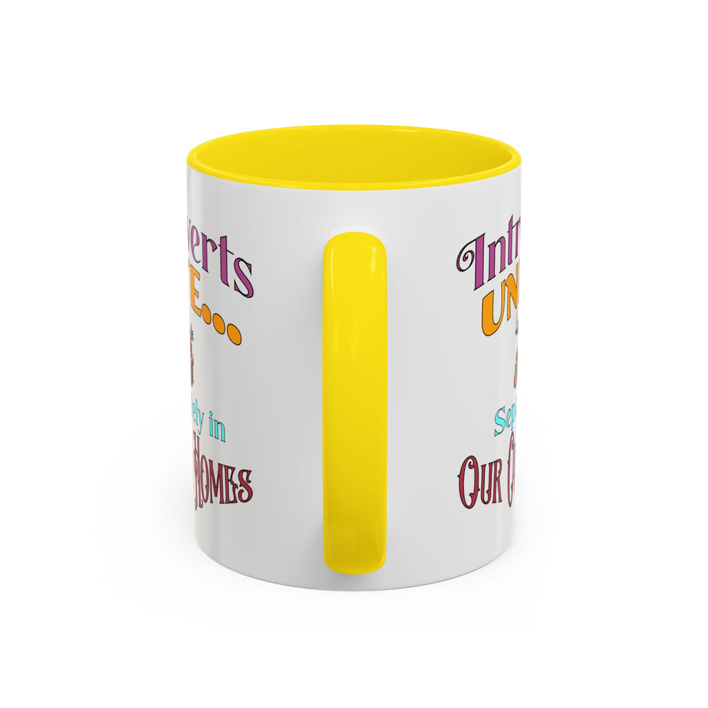 Introverts Unite Coffee Mug - Quirky Gift for Homebodies, Relaxing Vibes, Funny Ceramic Cup for Introverts, Cozy Home Decor, Unique [...]